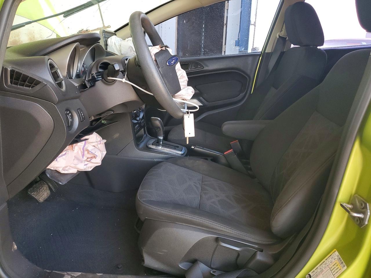 2012 Ford Fiesta Se Green vin: 3FADP4EJ8CM114034
