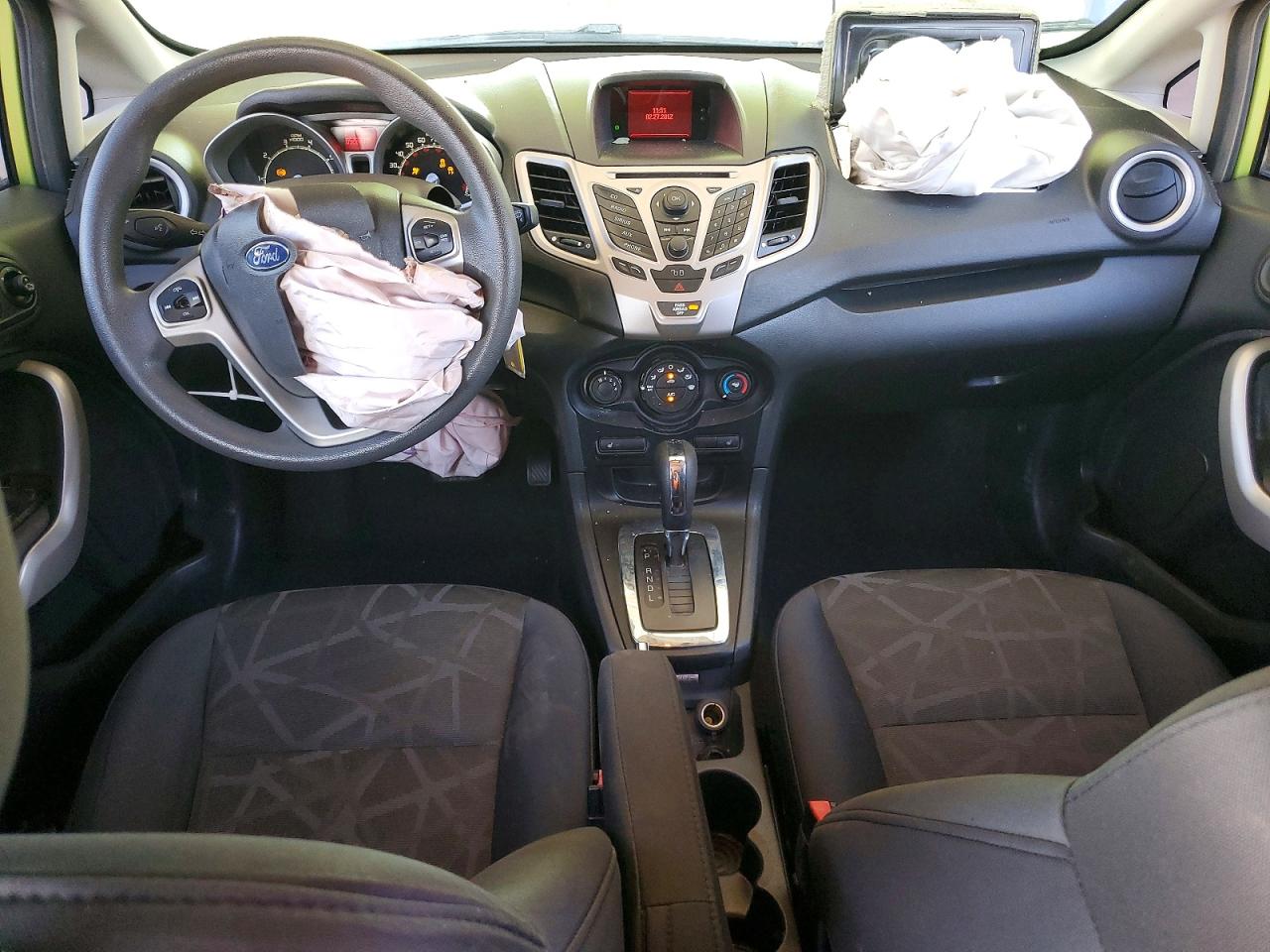 2012 Ford Fiesta Se Green vin: 3FADP4EJ8CM114034