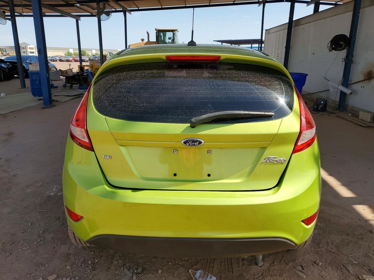 2012 Ford Fiesta Se Green vin: 3FADP4EJ8CM114034