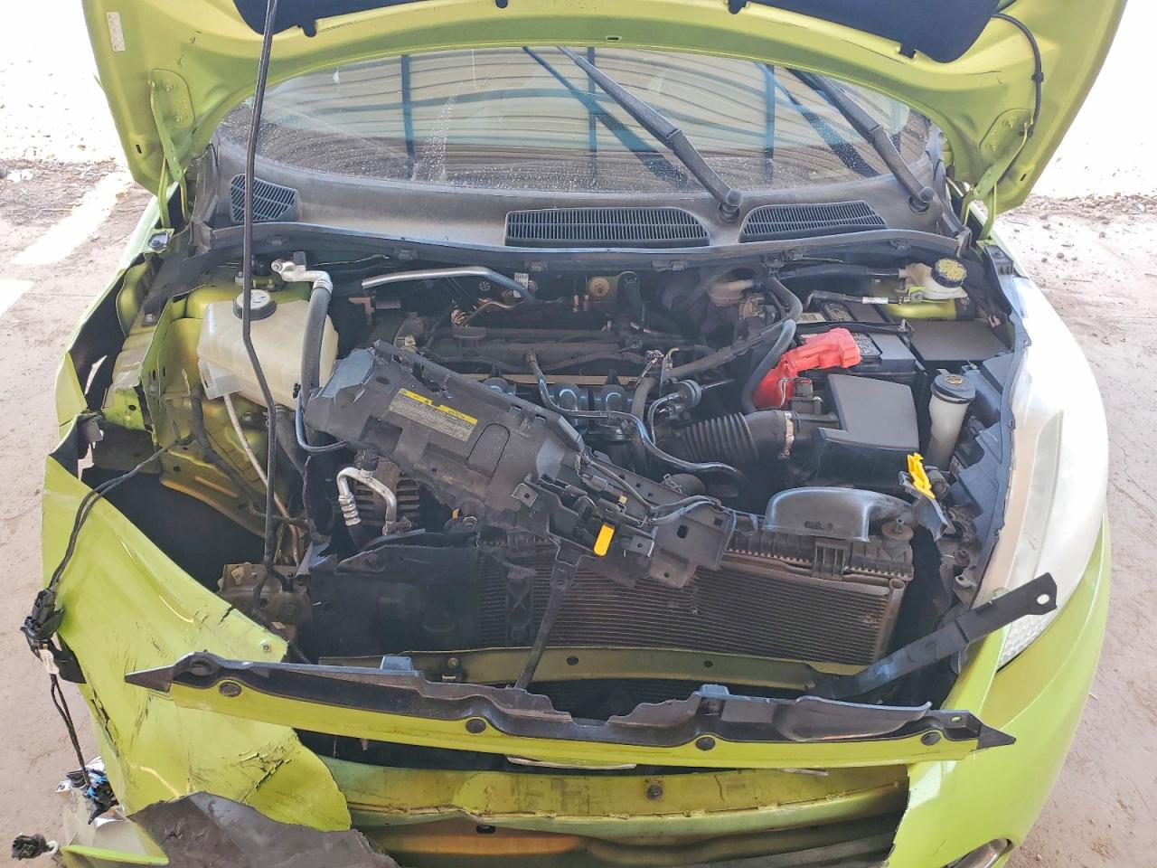 2012 Ford Fiesta Se Green vin: 3FADP4EJ8CM114034