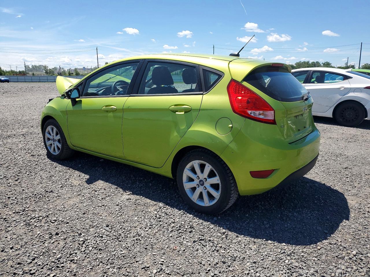 2012 Ford Fiesta Se Green vin: 3FADP4EJ8CM204560