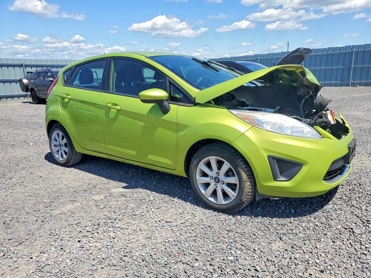 2012 Ford Fiesta Se Green vin: 3FADP4EJ8CM204560