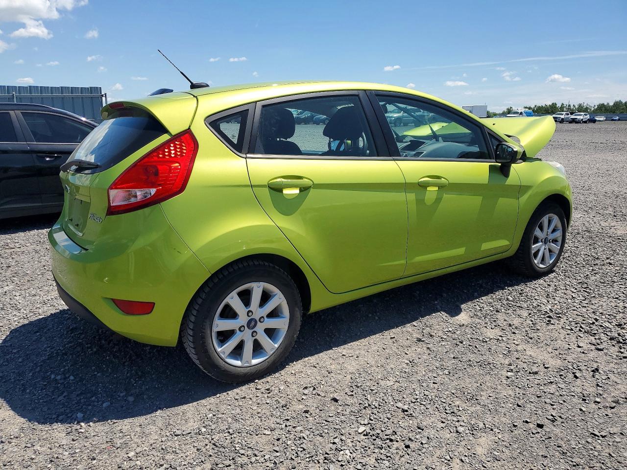 2012 Ford Fiesta Se Green vin: 3FADP4EJ8CM204560