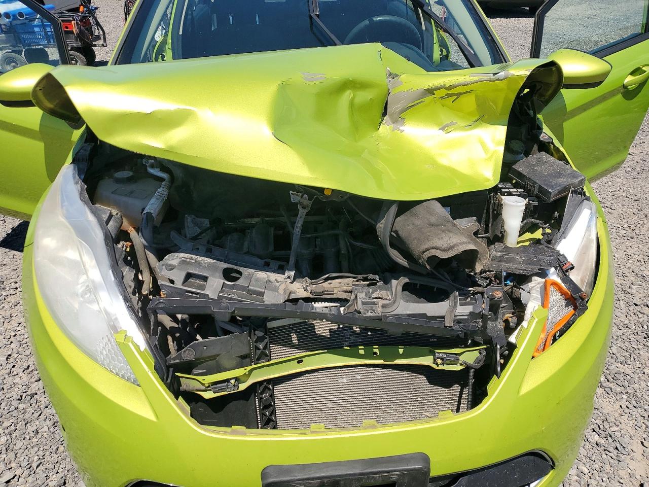 2012 Ford Fiesta Se Green vin: 3FADP4EJ8CM204560