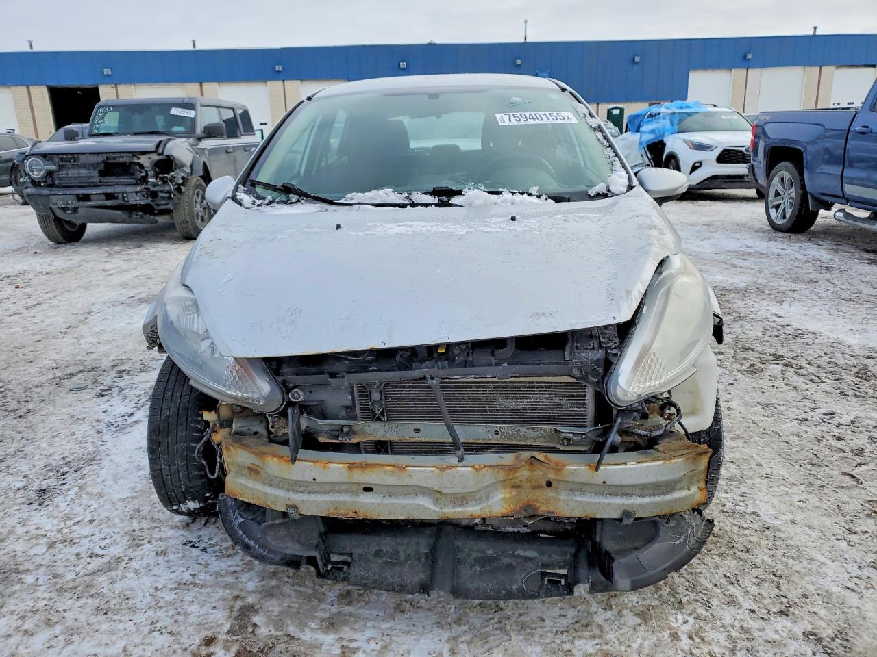 2013 Ford Fiesta Se Silver vin: 3FADP4EJ8DM132115