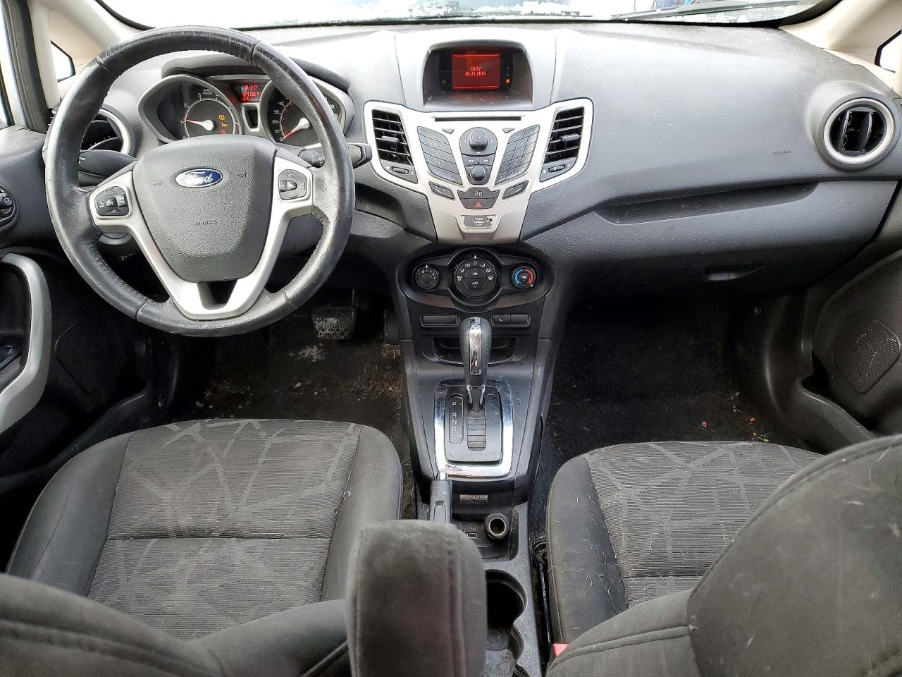 2013 Ford Fiesta Se Silver vin: 3FADP4EJ8DM132115
