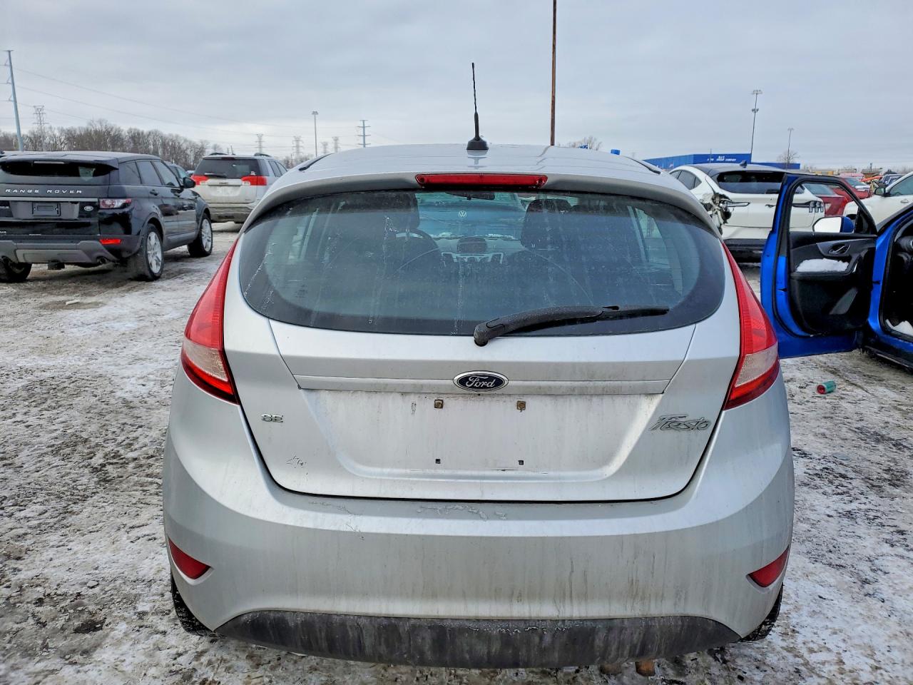 2013 Ford Fiesta Se Silver vin: 3FADP4EJ8DM132115