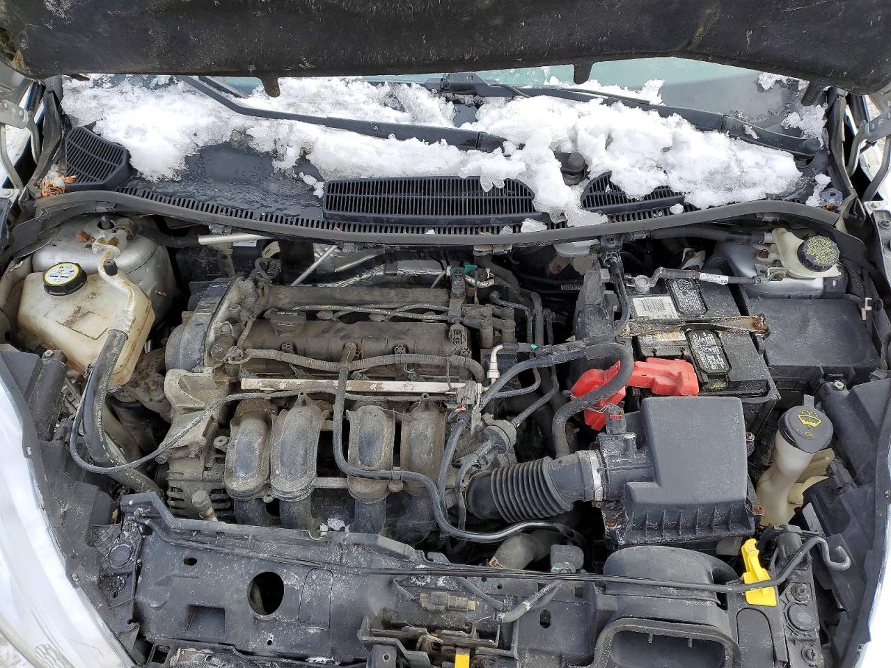 2013 Ford Fiesta Se Silver vin: 3FADP4EJ8DM132115