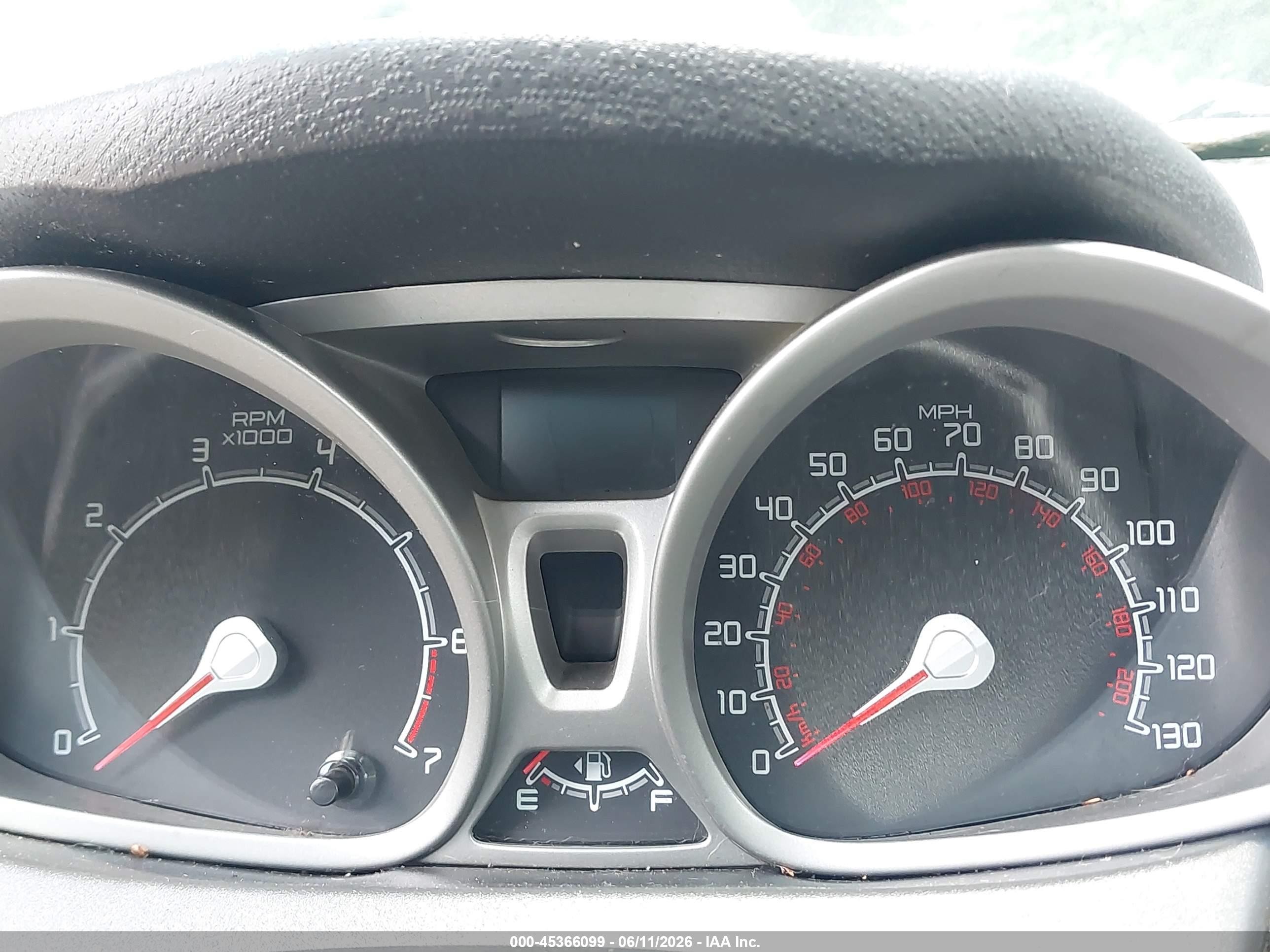 2013 Ford Fiesta Se Gray vin: 3FADP4EJ8DM218105