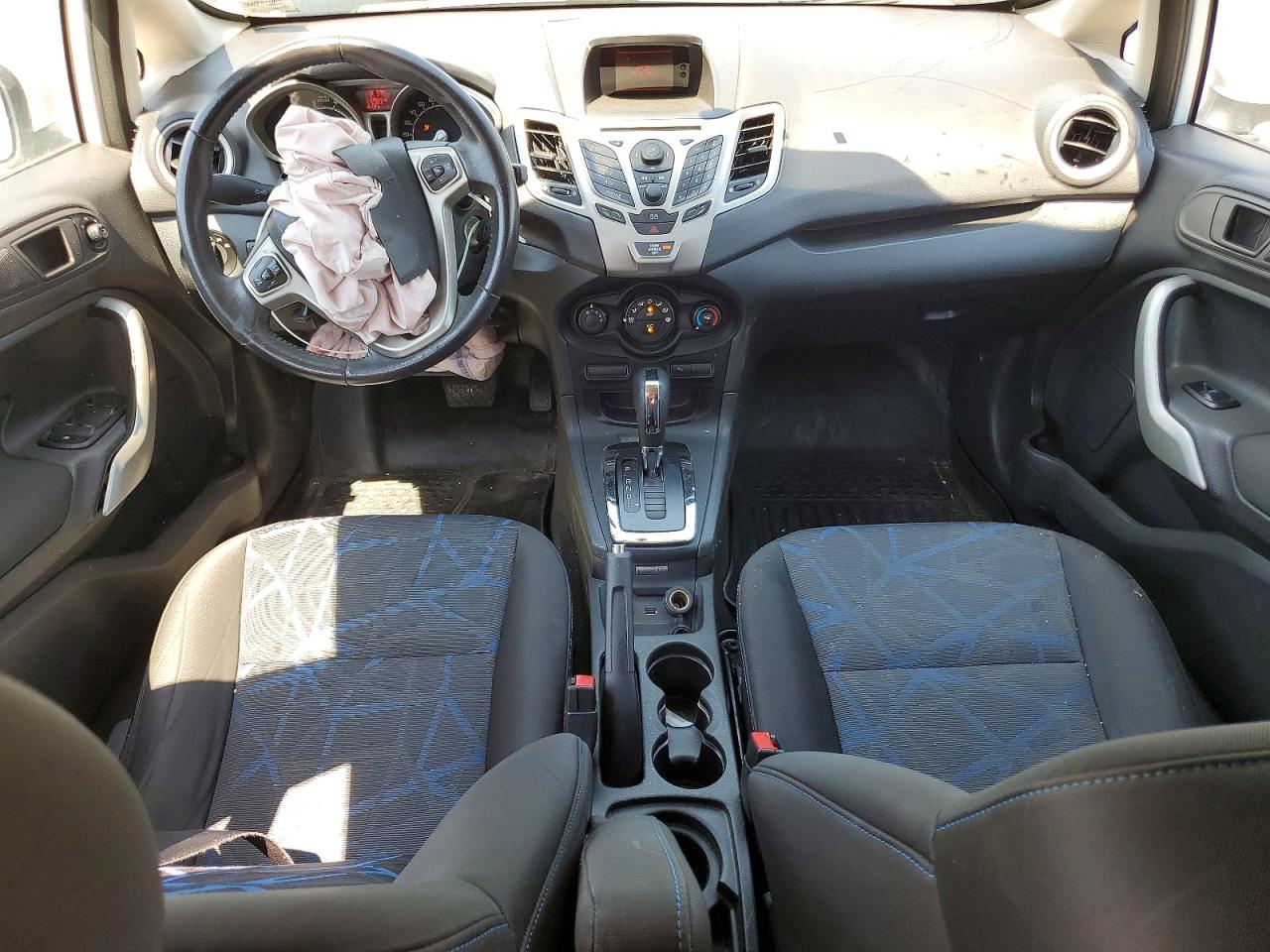 2013 Ford Fiesta Se White vin: 3FADP4EJ8DM225734