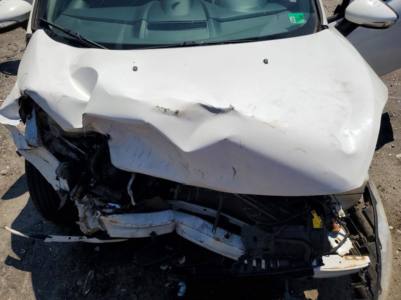 2013 Ford Fiesta Se White vin: 3FADP4EJ8DM225734