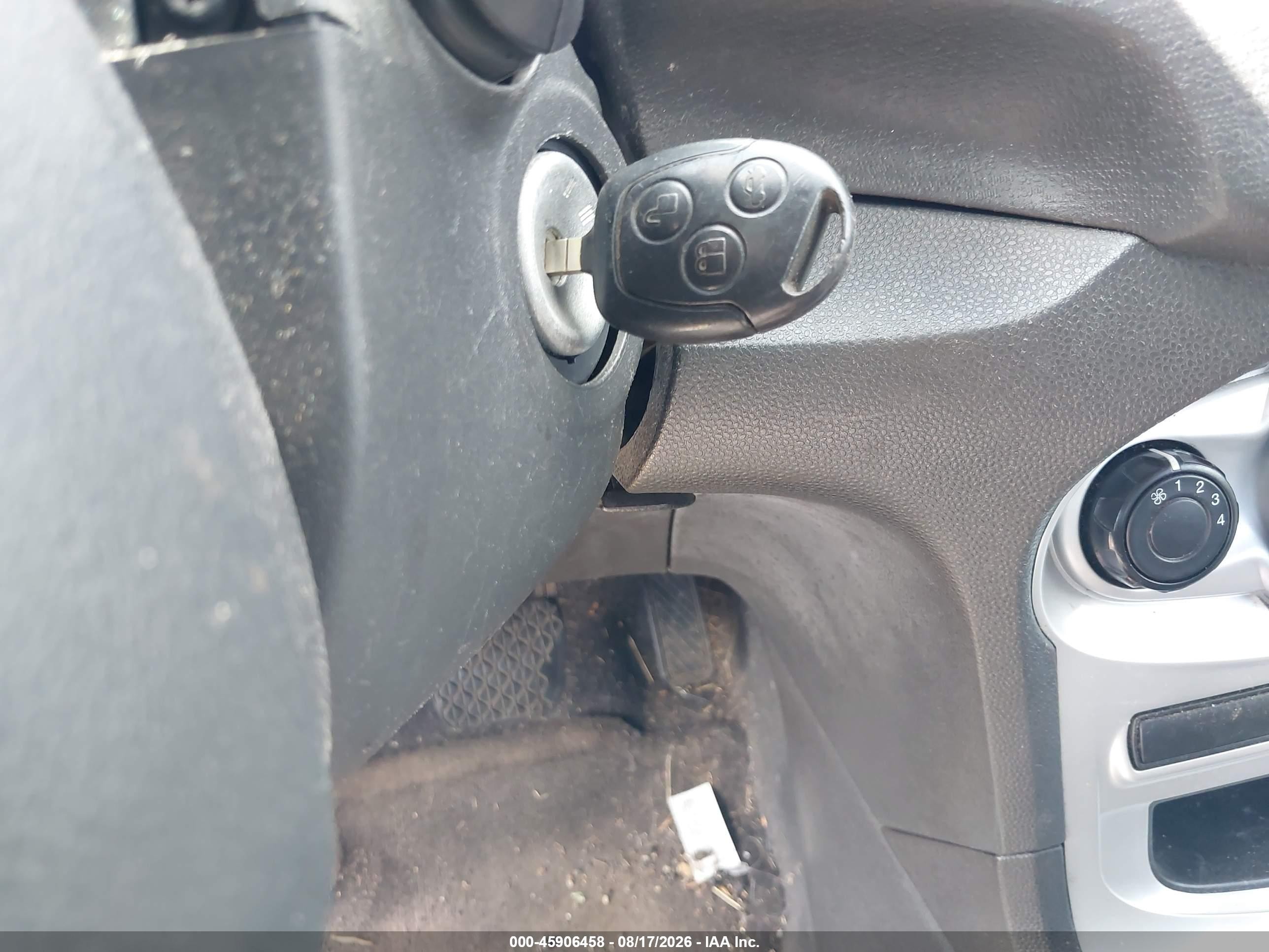 2014 Ford Fiesta Se Gray vin: 3FADP4EJ8EM102680
