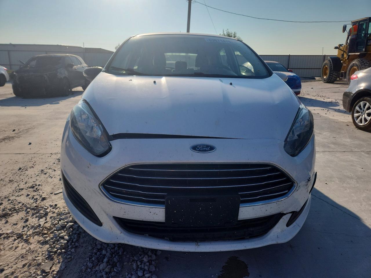 2014 Ford Fiesta Se White vin: 3FADP4EJ8EM125604