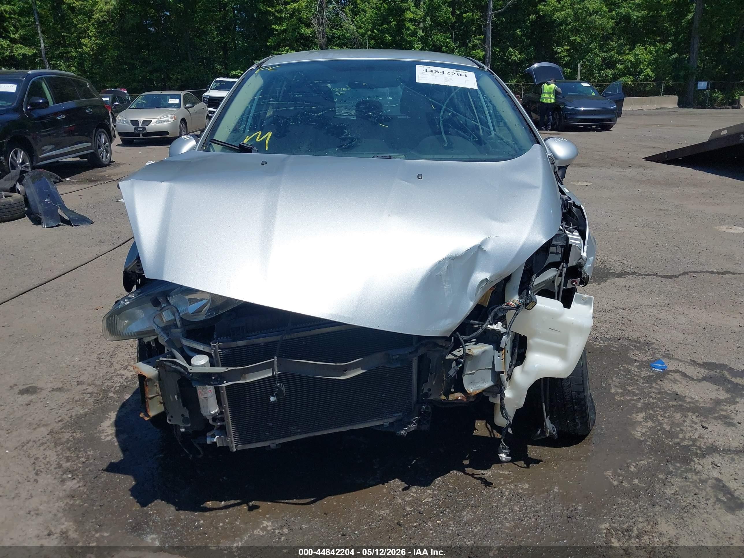 2014 Ford Fiesta Se Silver vin: 3FADP4EJ8EM189531