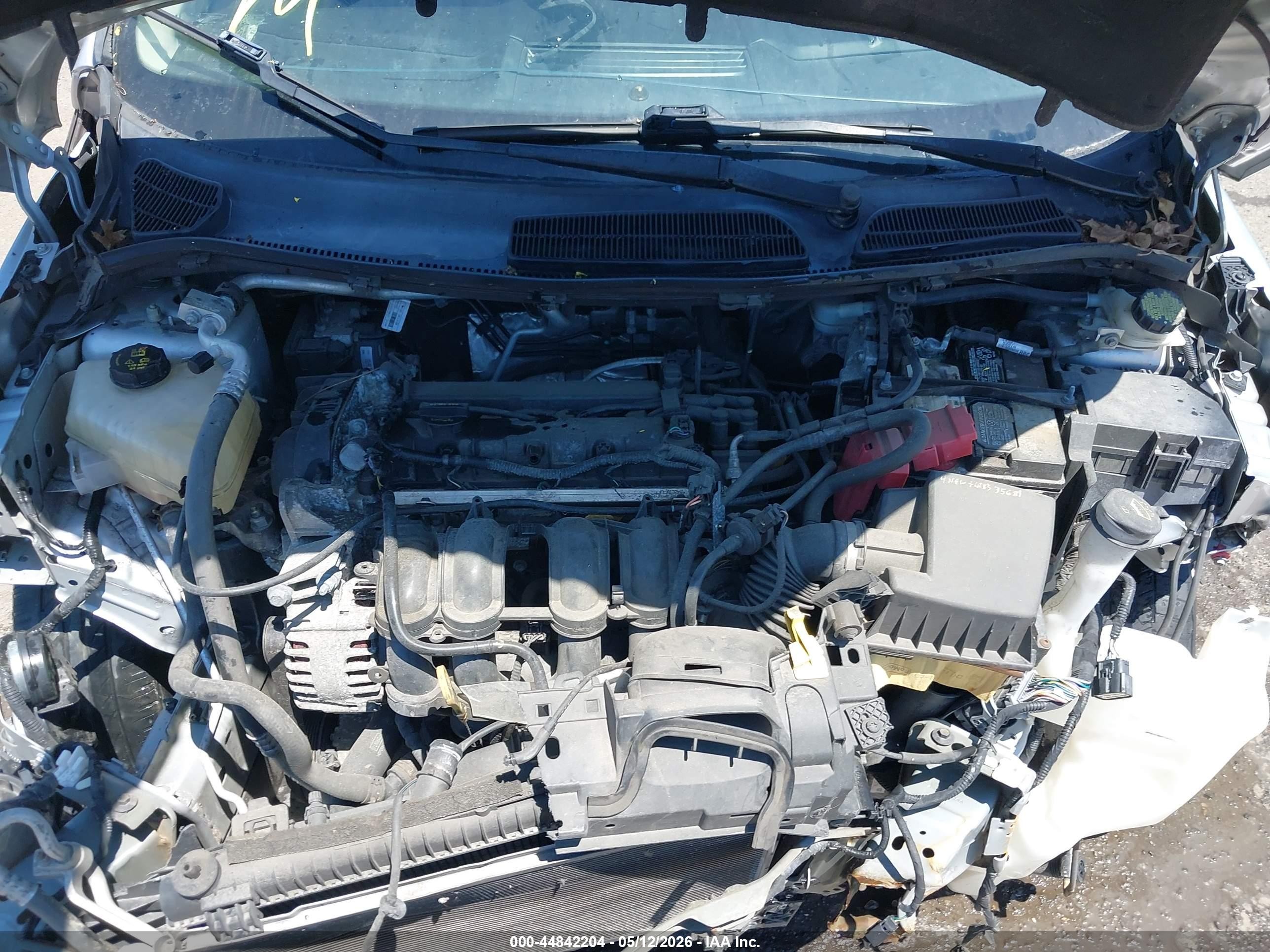 2014 Ford Fiesta Se Silver vin: 3FADP4EJ8EM189531