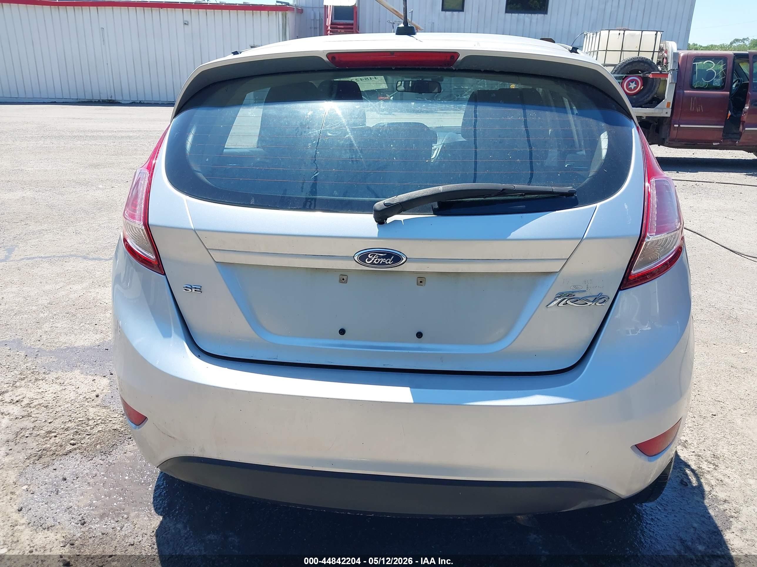2014 Ford Fiesta Se Silver vin: 3FADP4EJ8EM189531
