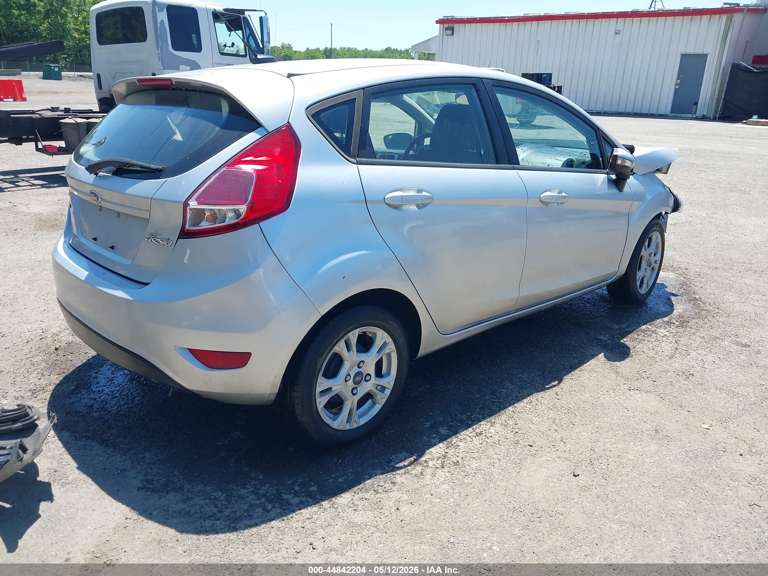 2014 Ford Fiesta Se Silver vin: 3FADP4EJ8EM189531