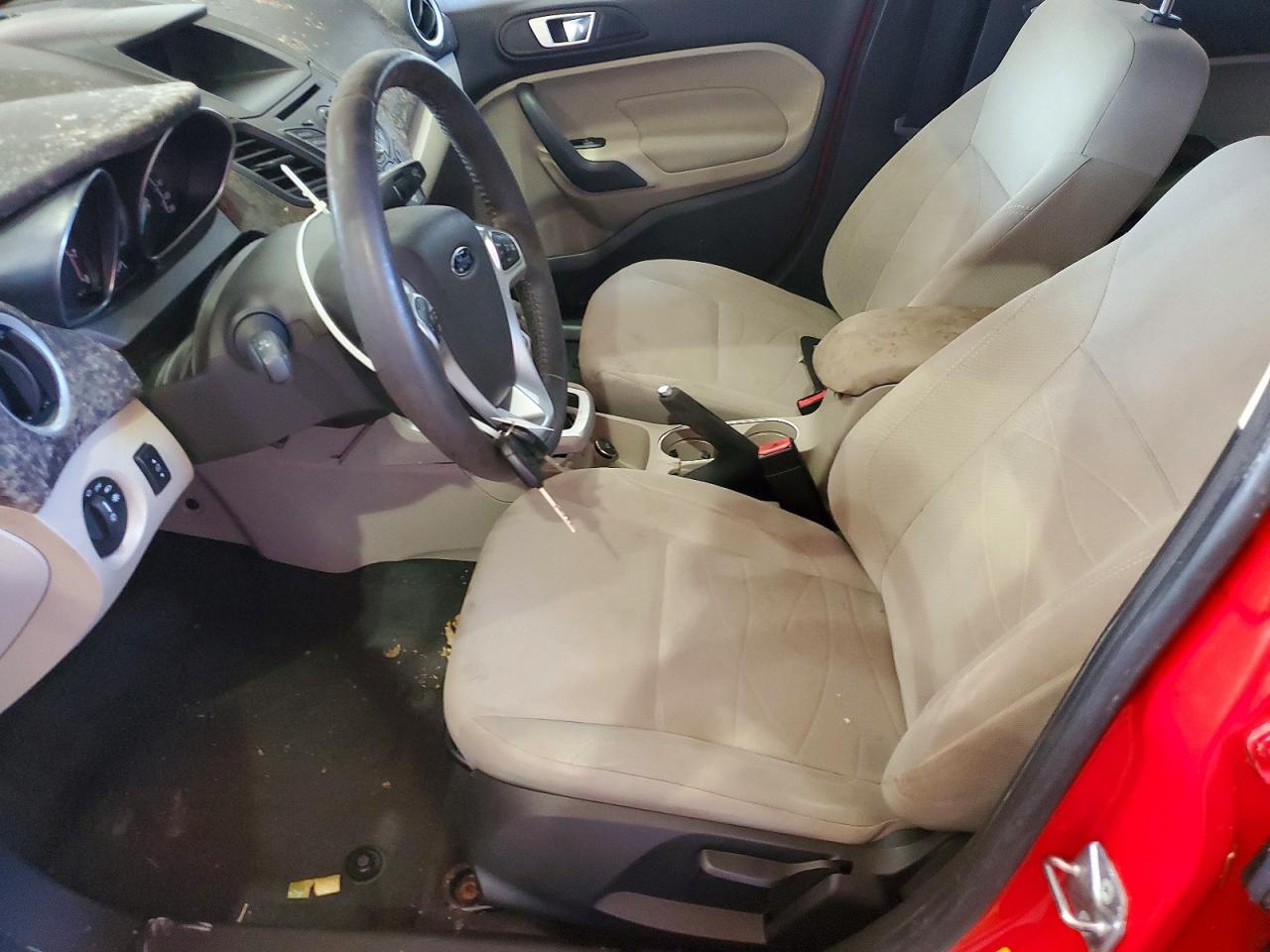2014 Ford Fiesta Se Red vin: 3FADP4EJ8EM220213