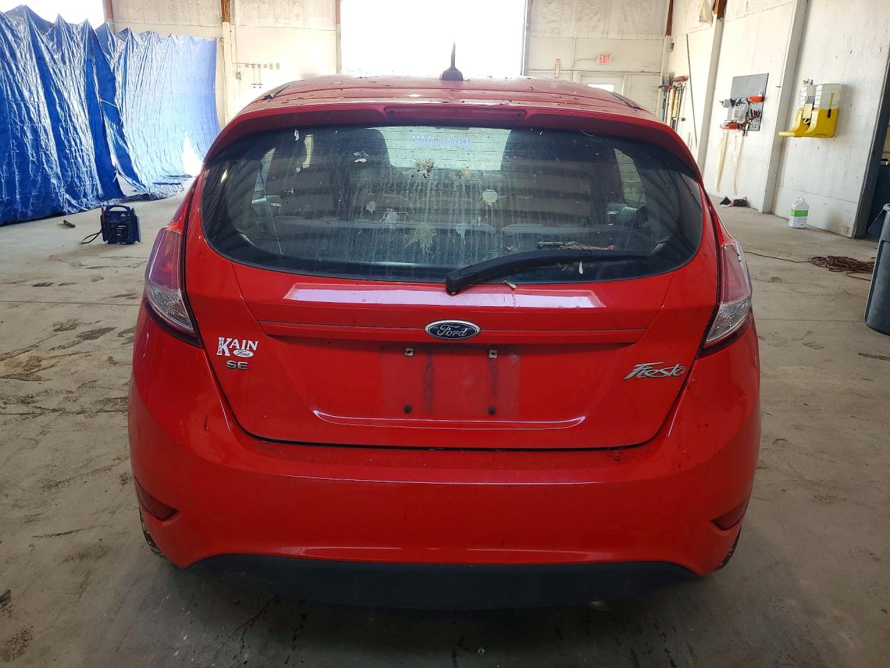 2014 Ford Fiesta Se Red vin: 3FADP4EJ8EM220213