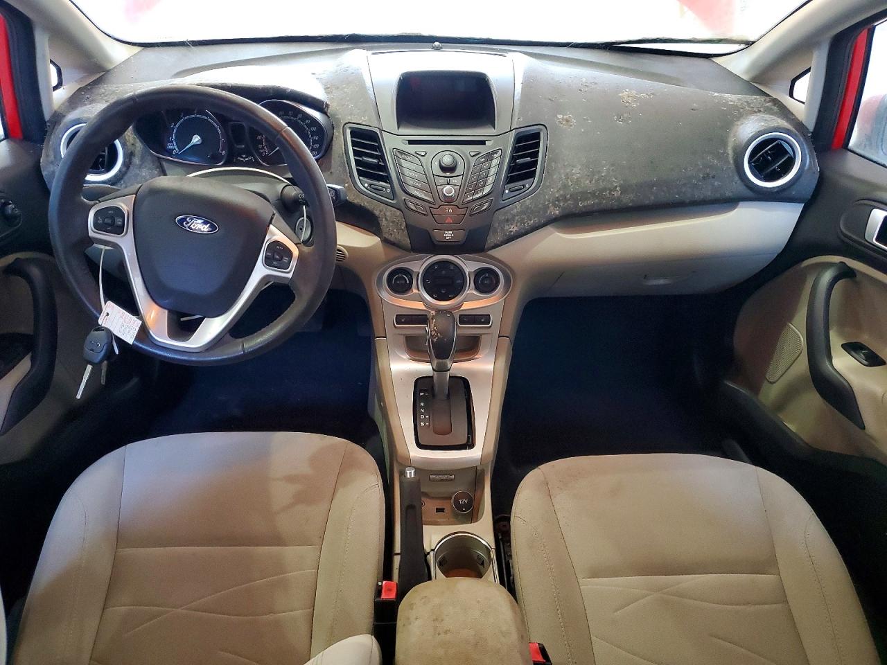 2014 Ford Fiesta Se Red vin: 3FADP4EJ8EM220213