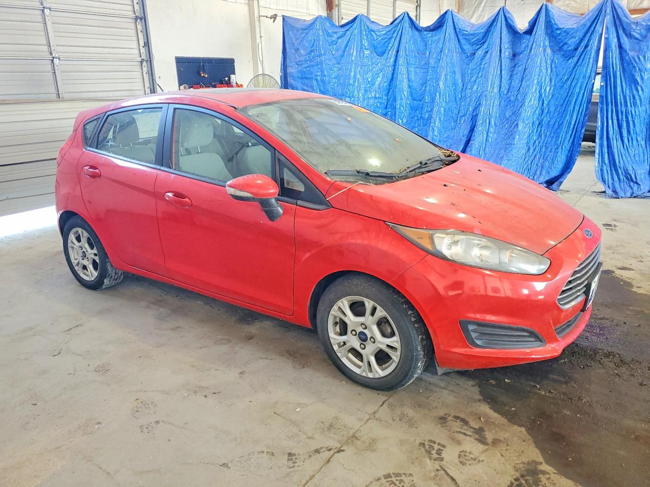 2014 Ford Fiesta Se Red vin: 3FADP4EJ8EM220213