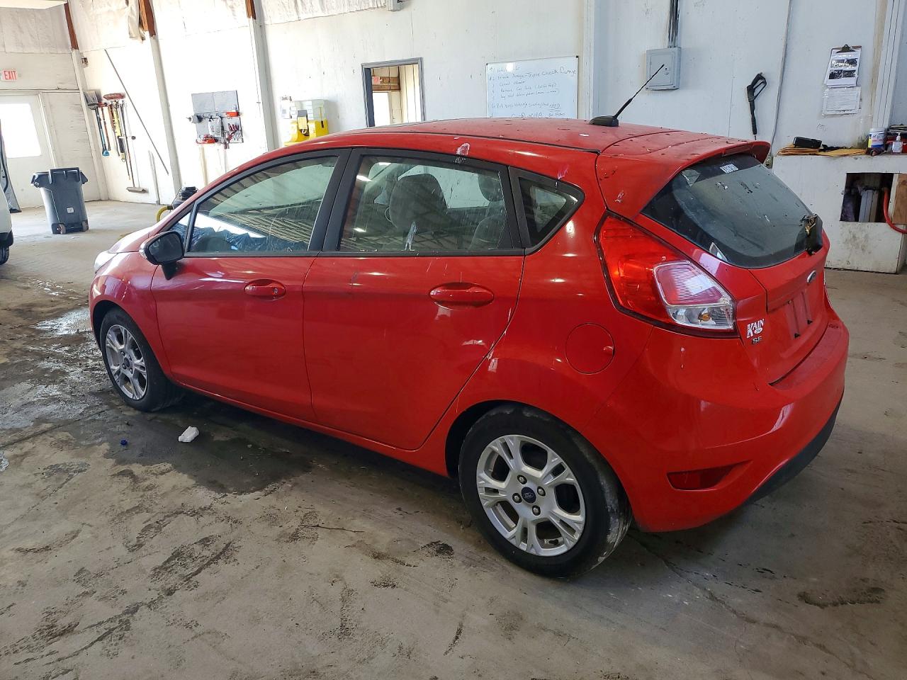 2014 Ford Fiesta Se Red vin: 3FADP4EJ8EM220213