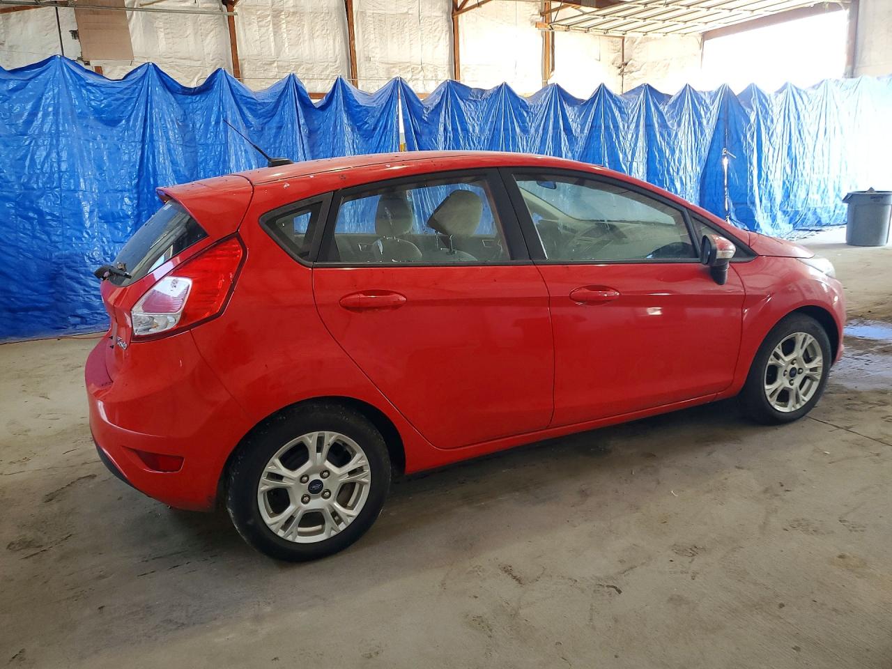 2014 Ford Fiesta Se Red vin: 3FADP4EJ8EM220213
