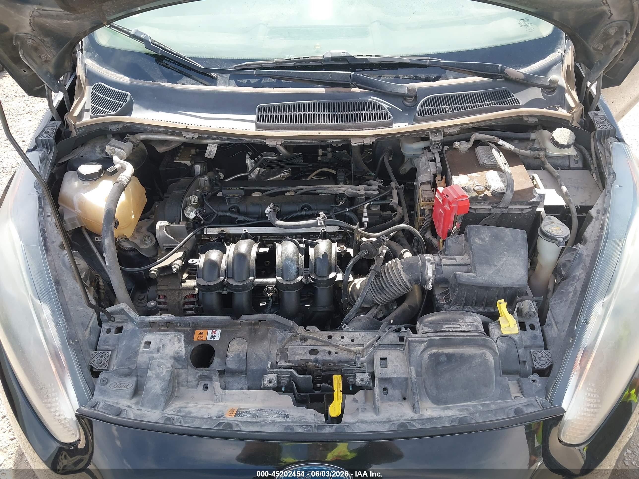 2015 Ford Fiesta Se Black vin: 3FADP4EJ8FM107864