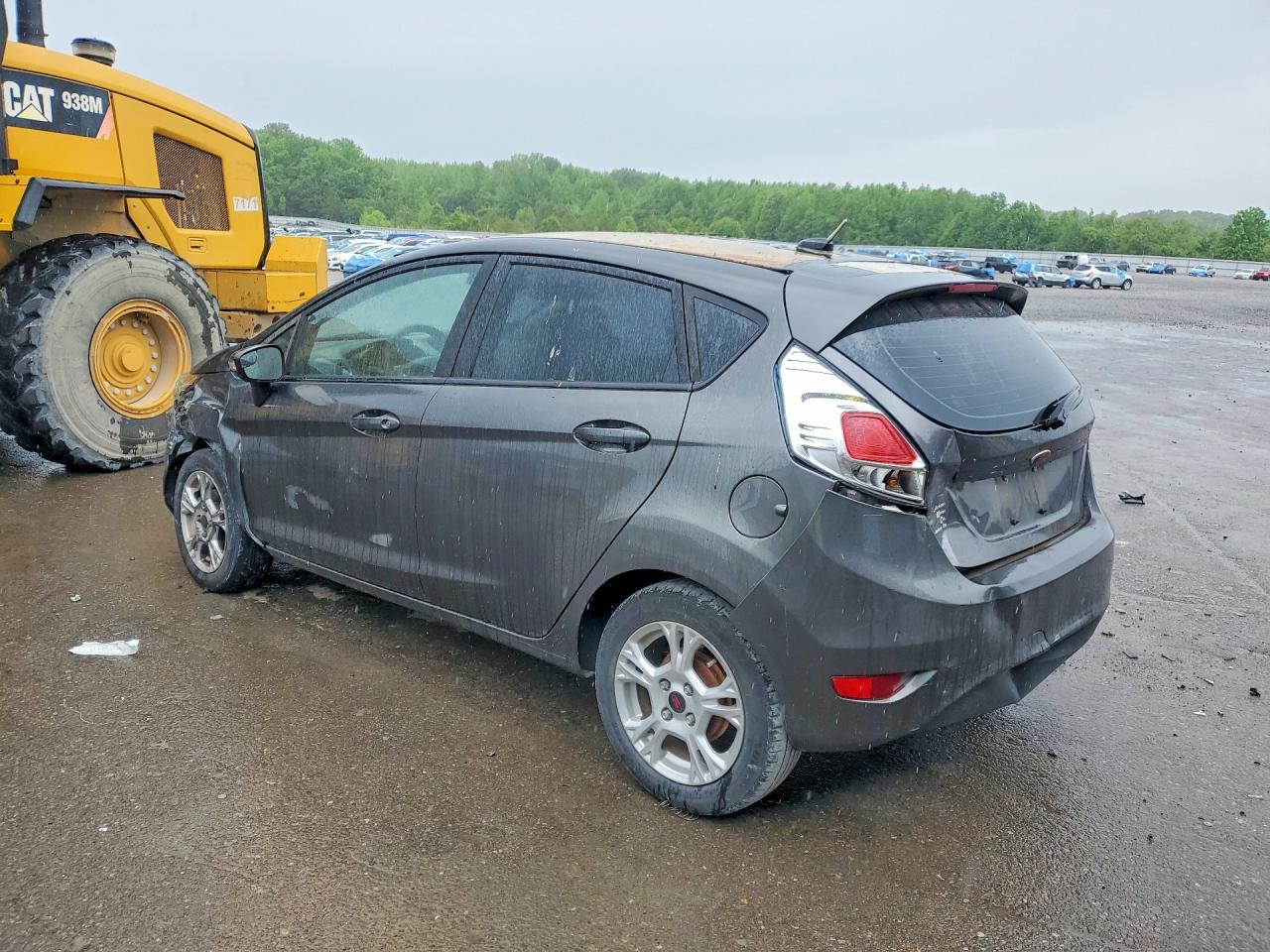 2015 Ford Fiesta Se Gray vin: 3FADP4EJ8FM115527