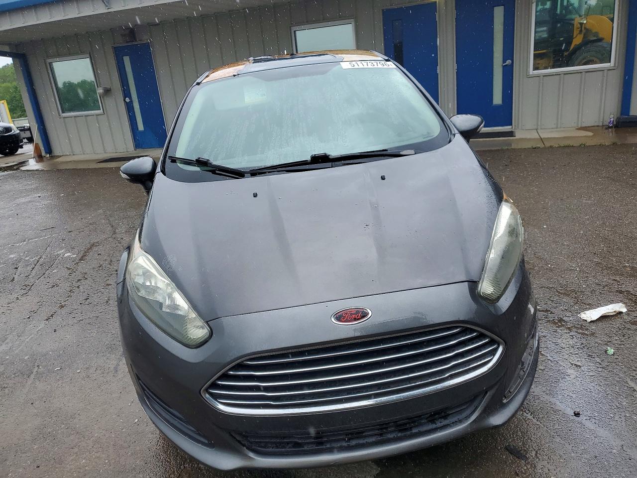 2015 Ford Fiesta Se Gray vin: 3FADP4EJ8FM115527