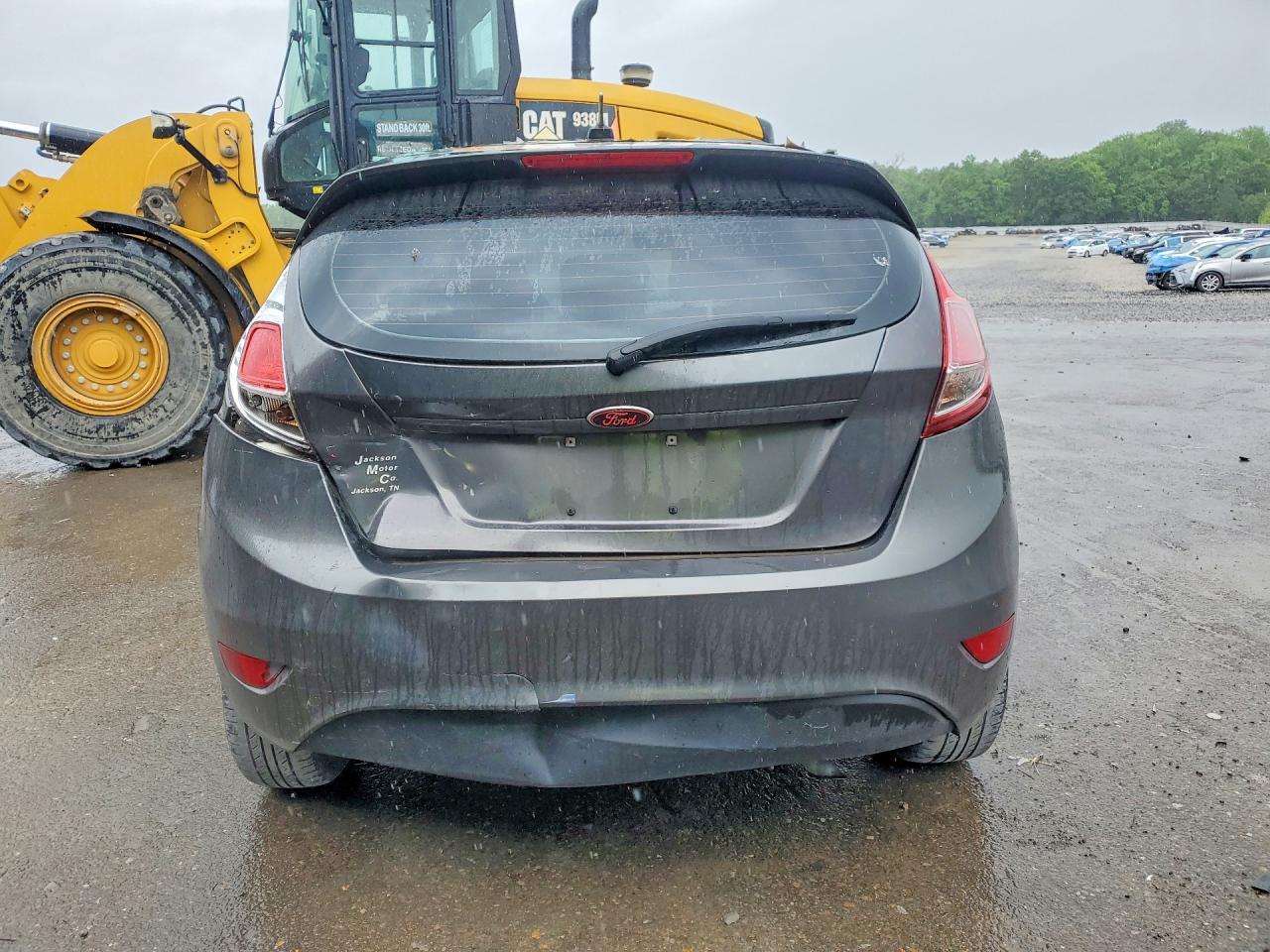 2015 Ford Fiesta Se Gray vin: 3FADP4EJ8FM115527
