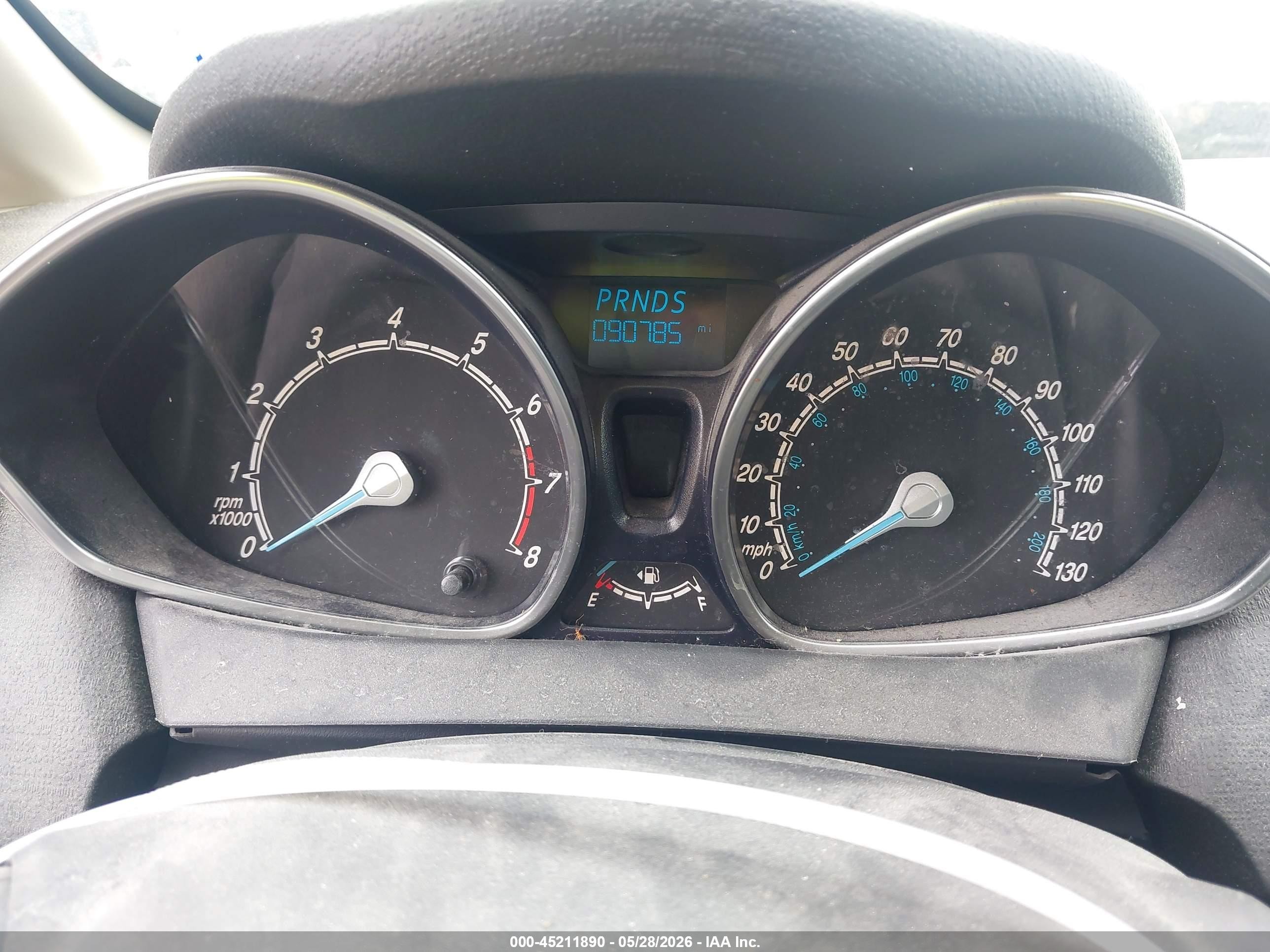 2015 Ford Fiesta Se Gray vin: 3FADP4EJ8FM190387