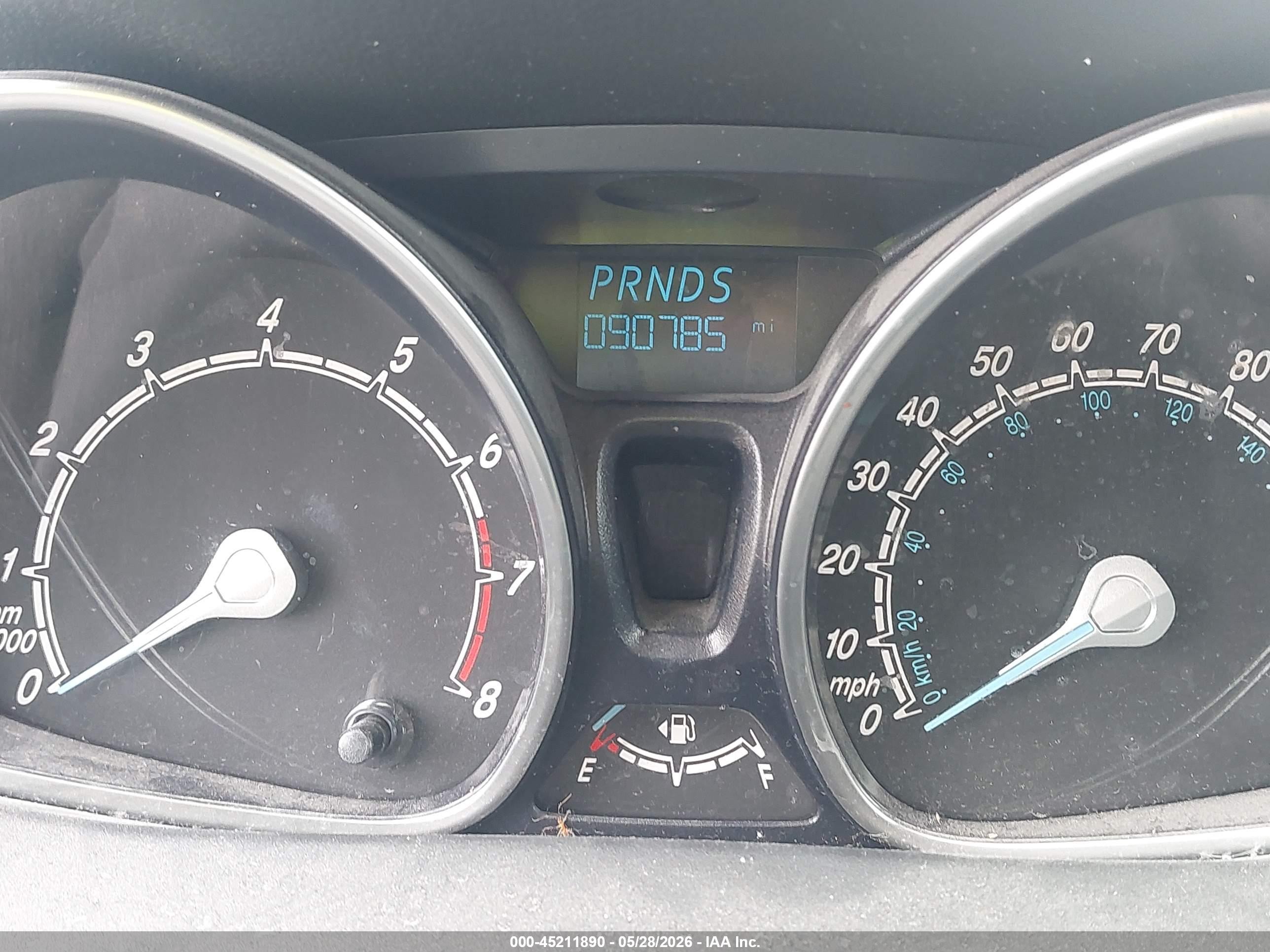 2015 Ford Fiesta Se Gray vin: 3FADP4EJ8FM190387