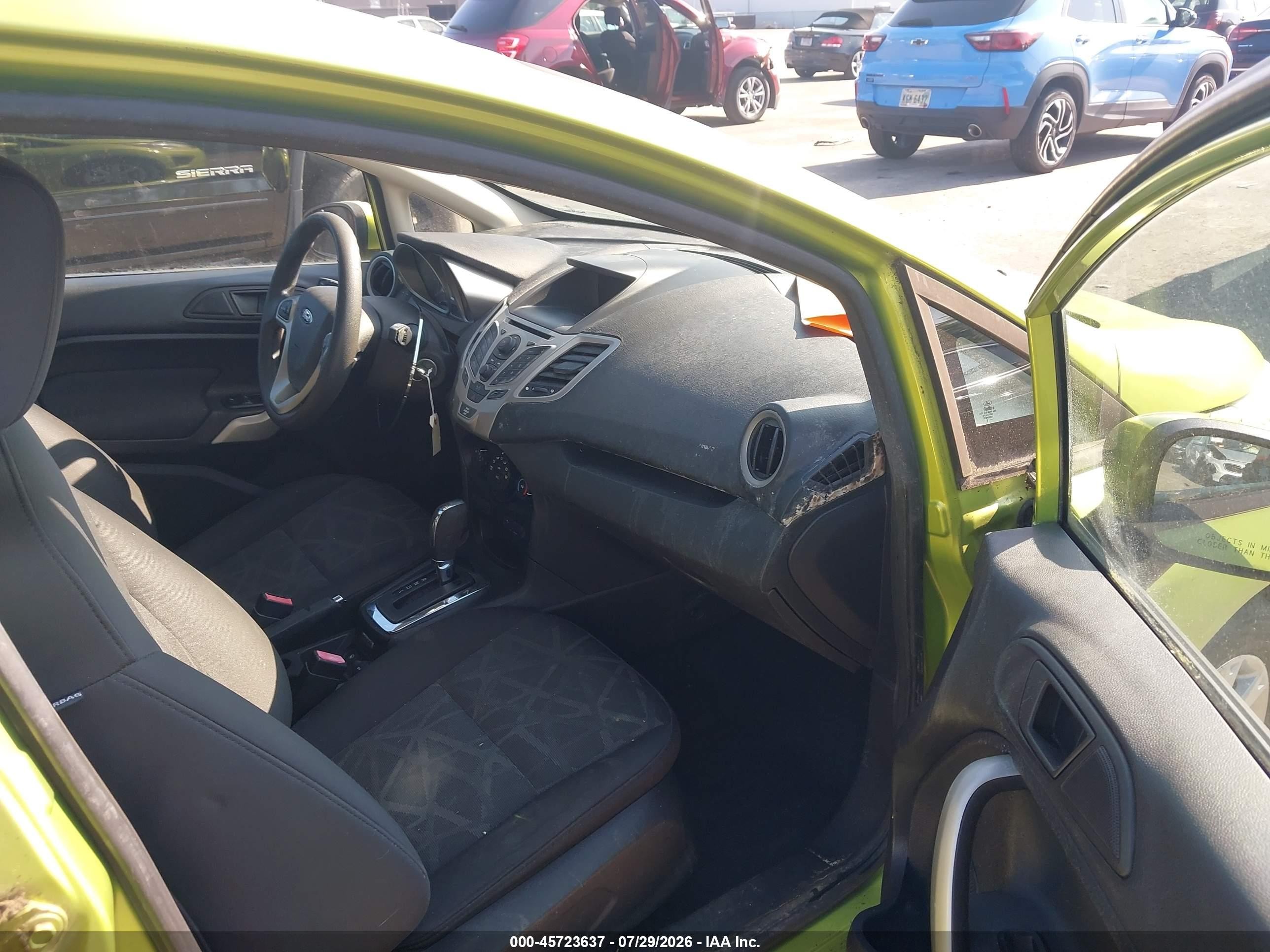 2011 Ford Fiesta Se Green vin: 3FADP4EJ9BM147932
