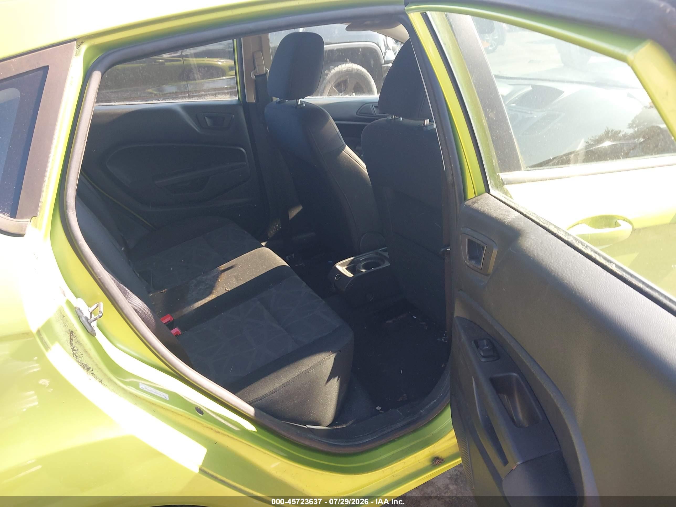 2011 Ford Fiesta Se Green vin: 3FADP4EJ9BM147932
