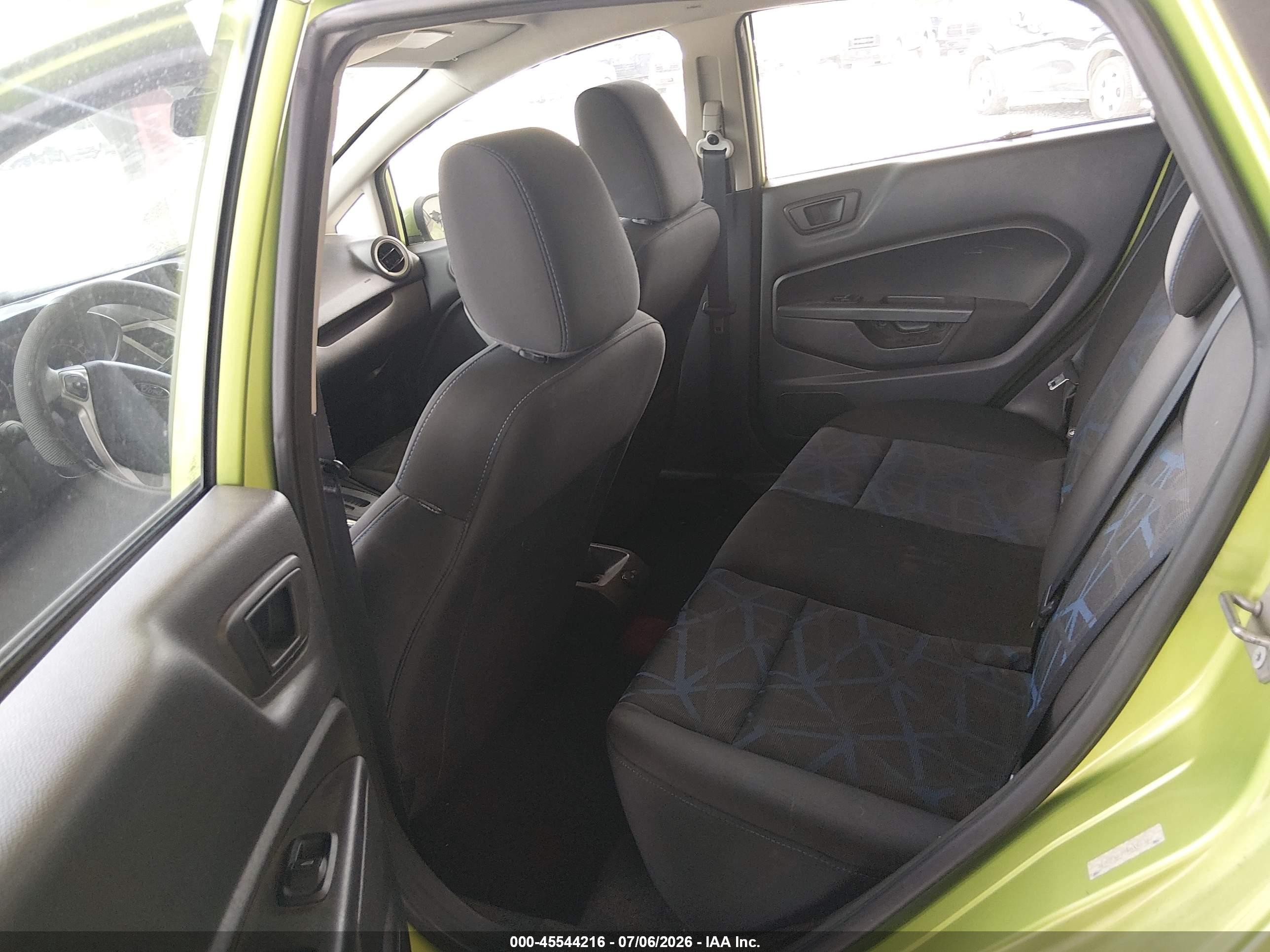 2011 Ford Fiesta Se Green vin: 3FADP4EJ9BM166352