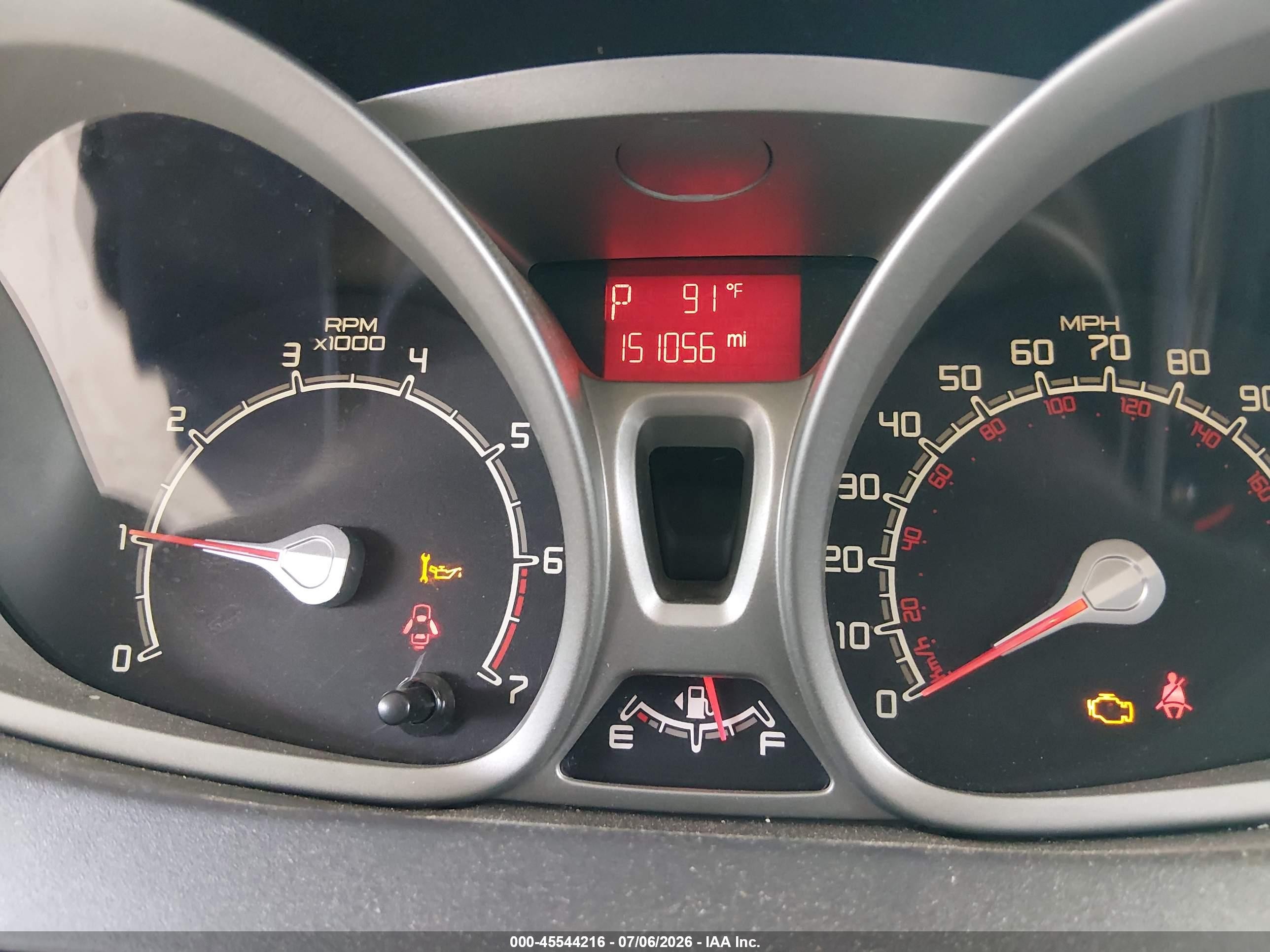 2011 Ford Fiesta Se Green vin: 3FADP4EJ9BM166352