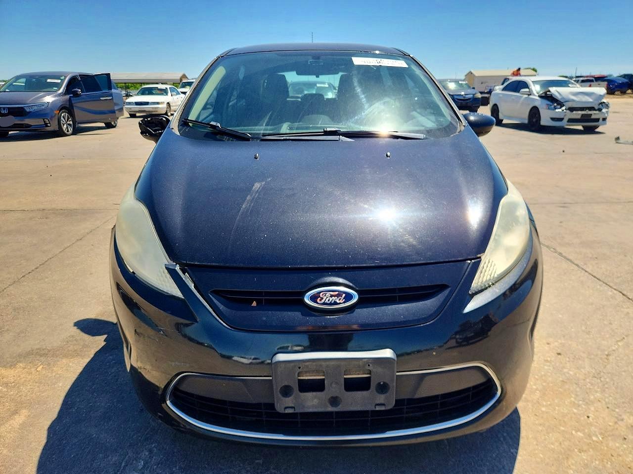 2011 Ford Fiesta Se Black vin: 3FADP4EJ9BM172300