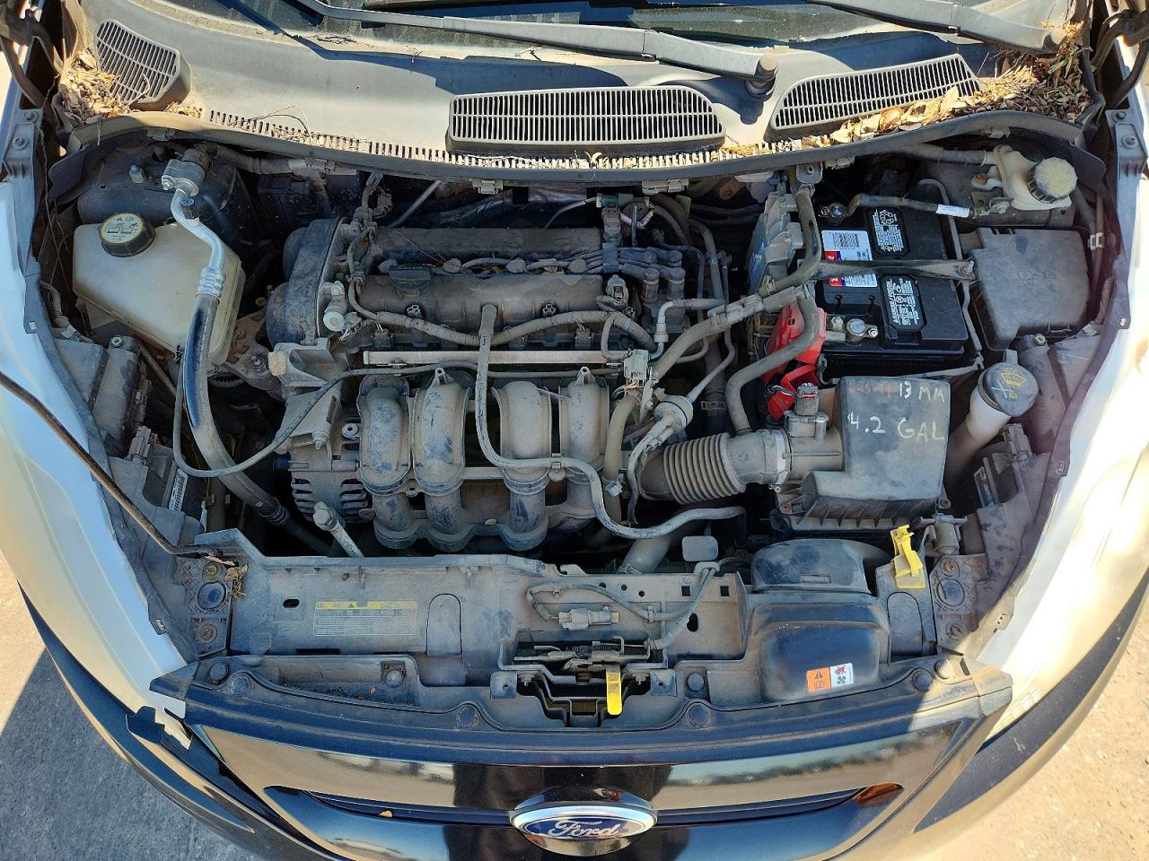 2011 Ford Fiesta Se Black vin: 3FADP4EJ9BM172300