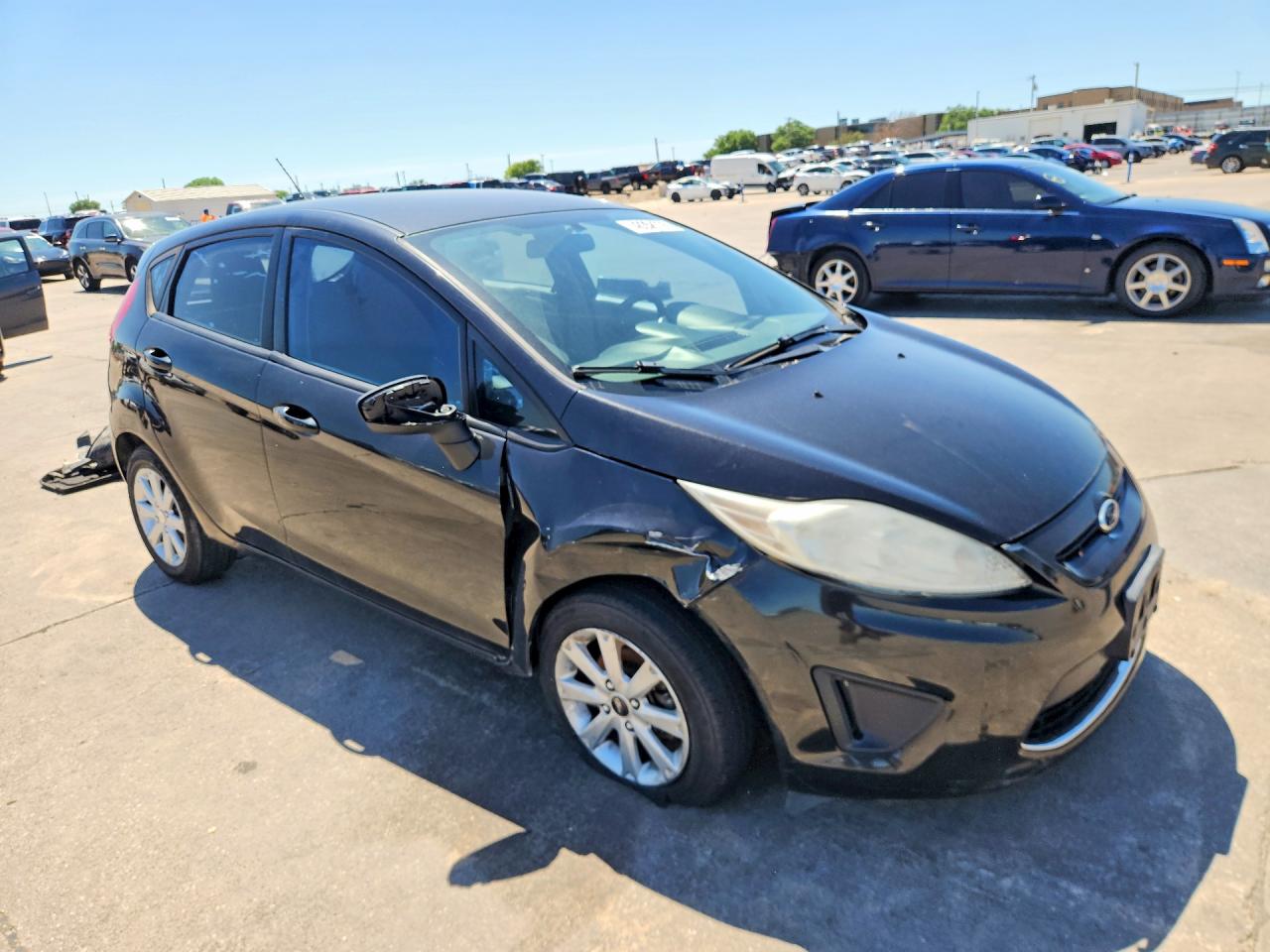 2011 Ford Fiesta Se Black vin: 3FADP4EJ9BM172300