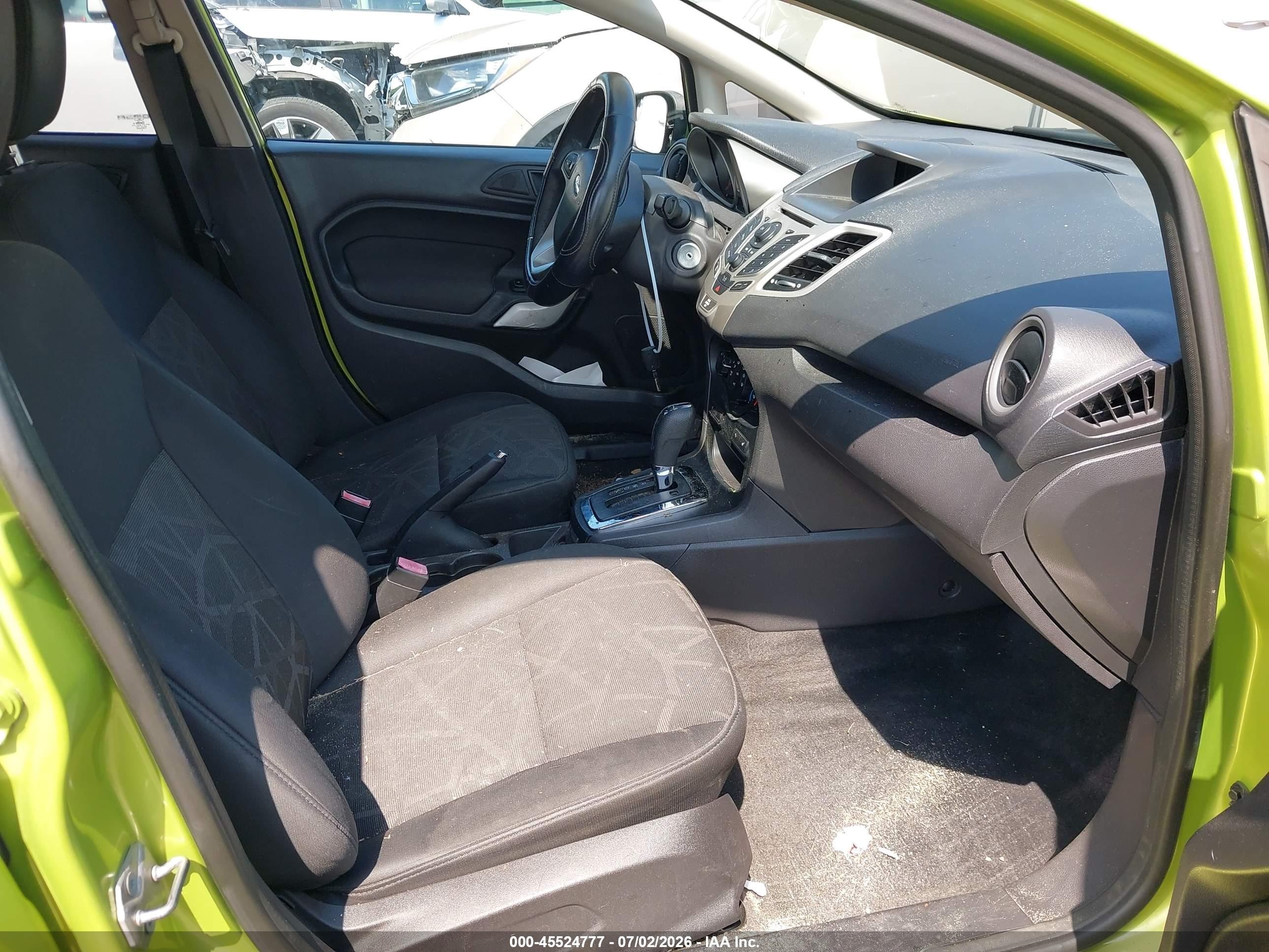 2011 Ford Fiesta Se Green vin: 3FADP4EJ9BM185922