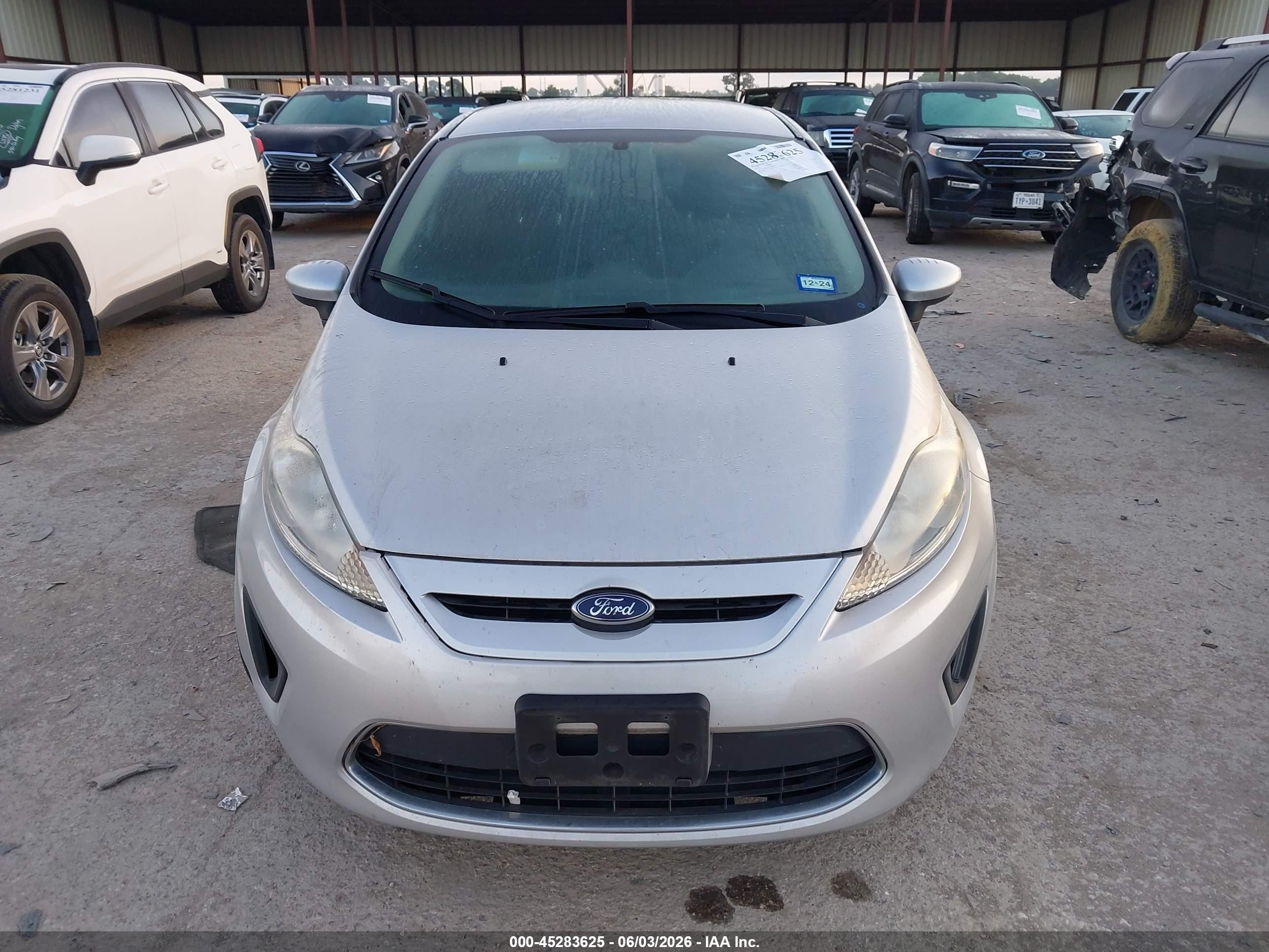2012 Ford Fiesta Se Silver vin: 3FADP4EJ9CM106928