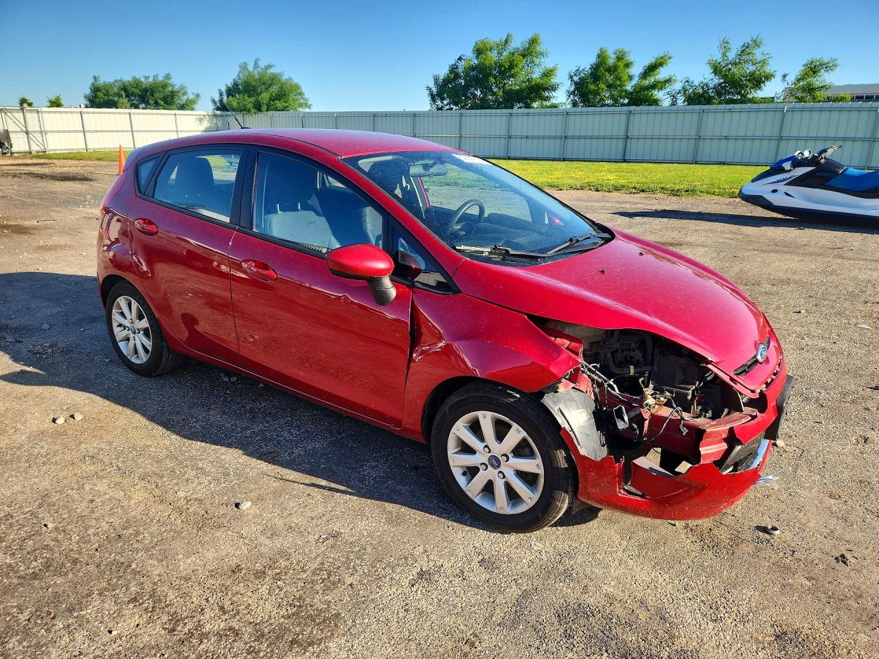 2012 Ford Fiesta Se Red vin: 3FADP4EJ9CM114754