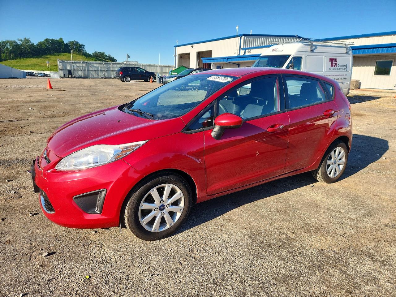 2012 Ford Fiesta Se Red vin: 3FADP4EJ9CM114754