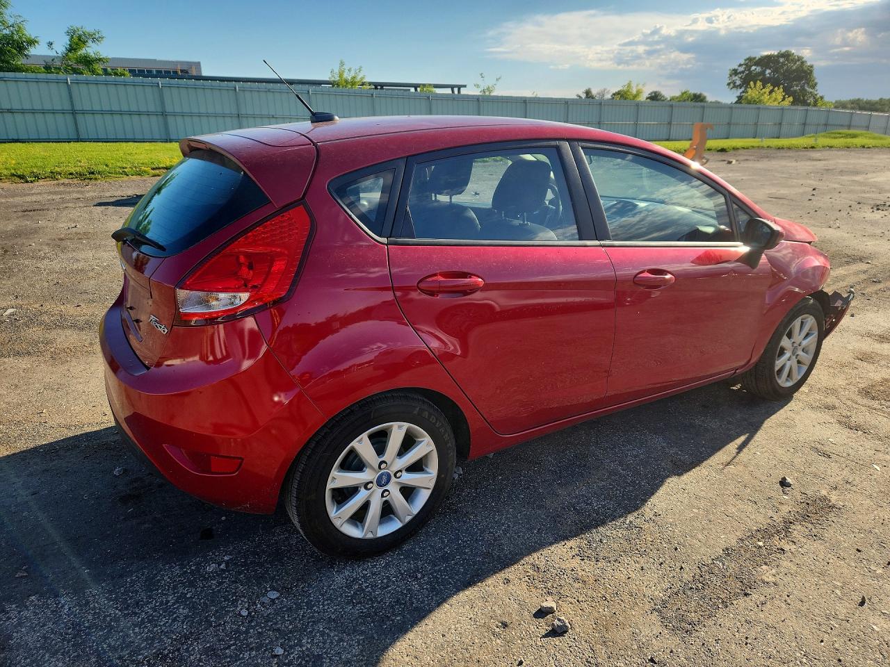 2012 Ford Fiesta Se Red vin: 3FADP4EJ9CM114754