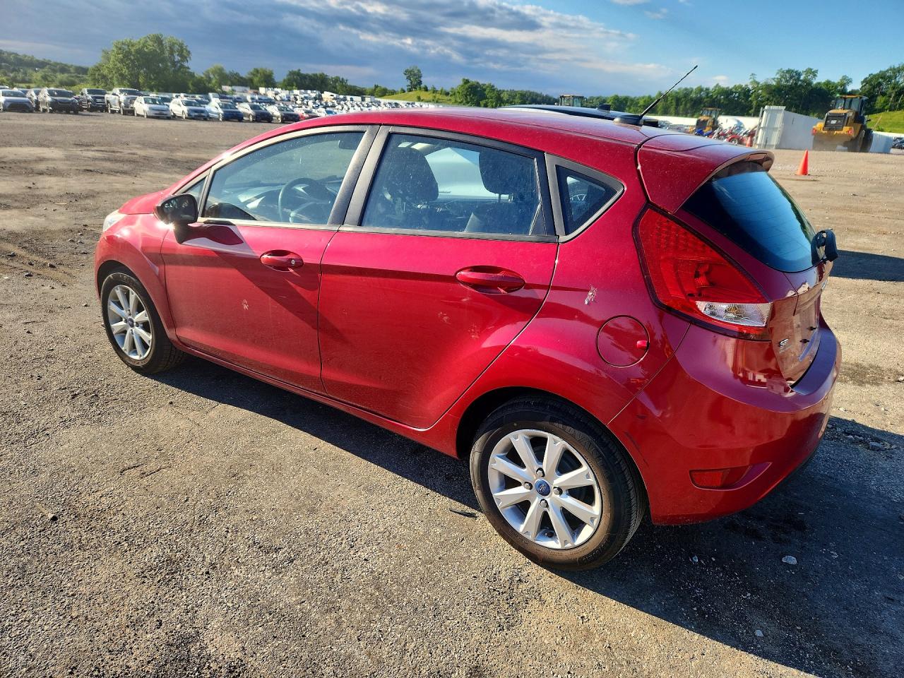2012 Ford Fiesta Se Red vin: 3FADP4EJ9CM114754