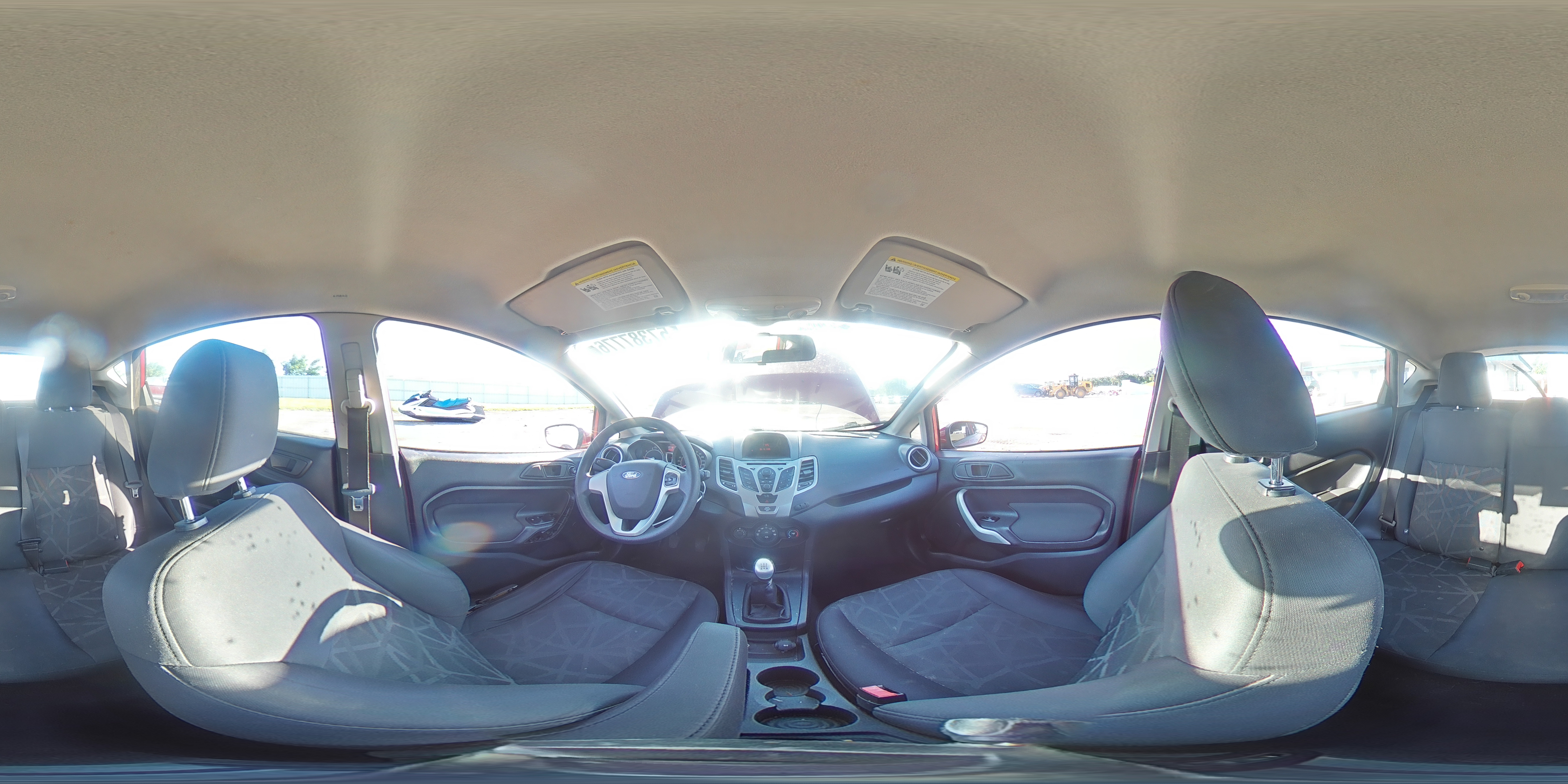 2012 Ford Fiesta Se Red vin: 3FADP4EJ9CM114754