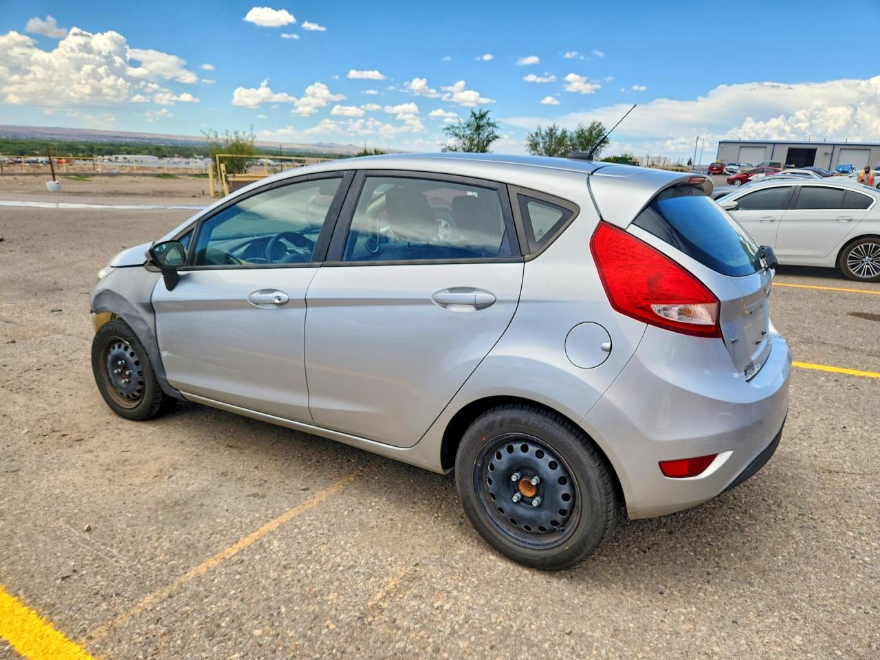 2012 Ford Fiesta Se Silver vin: 3FADP4EJ9CM118755