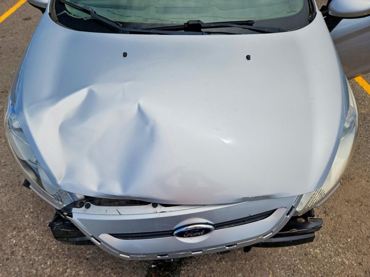 2012 Ford Fiesta Se Silver vin: 3FADP4EJ9CM118755