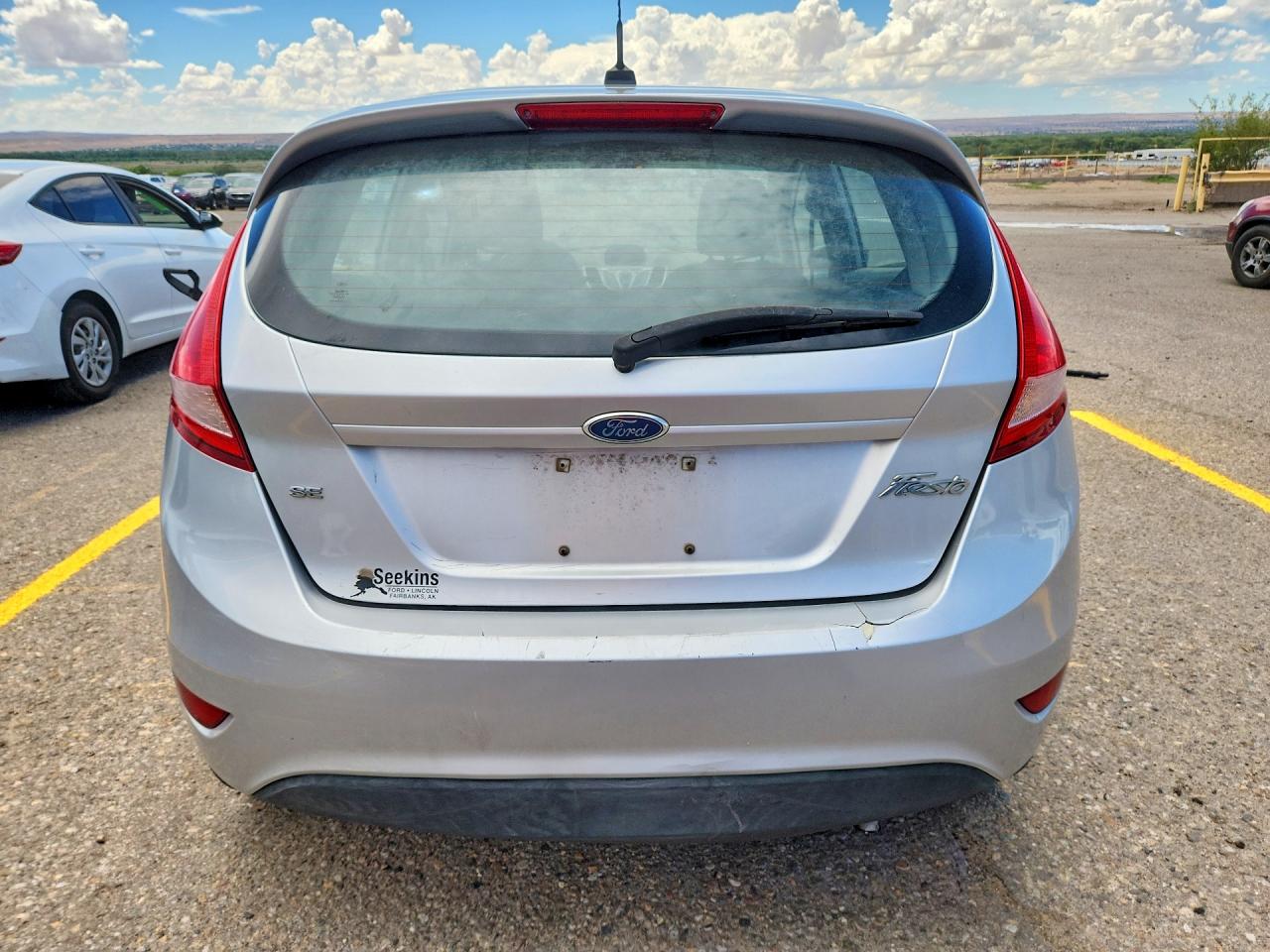 2012 Ford Fiesta Se Silver vin: 3FADP4EJ9CM118755